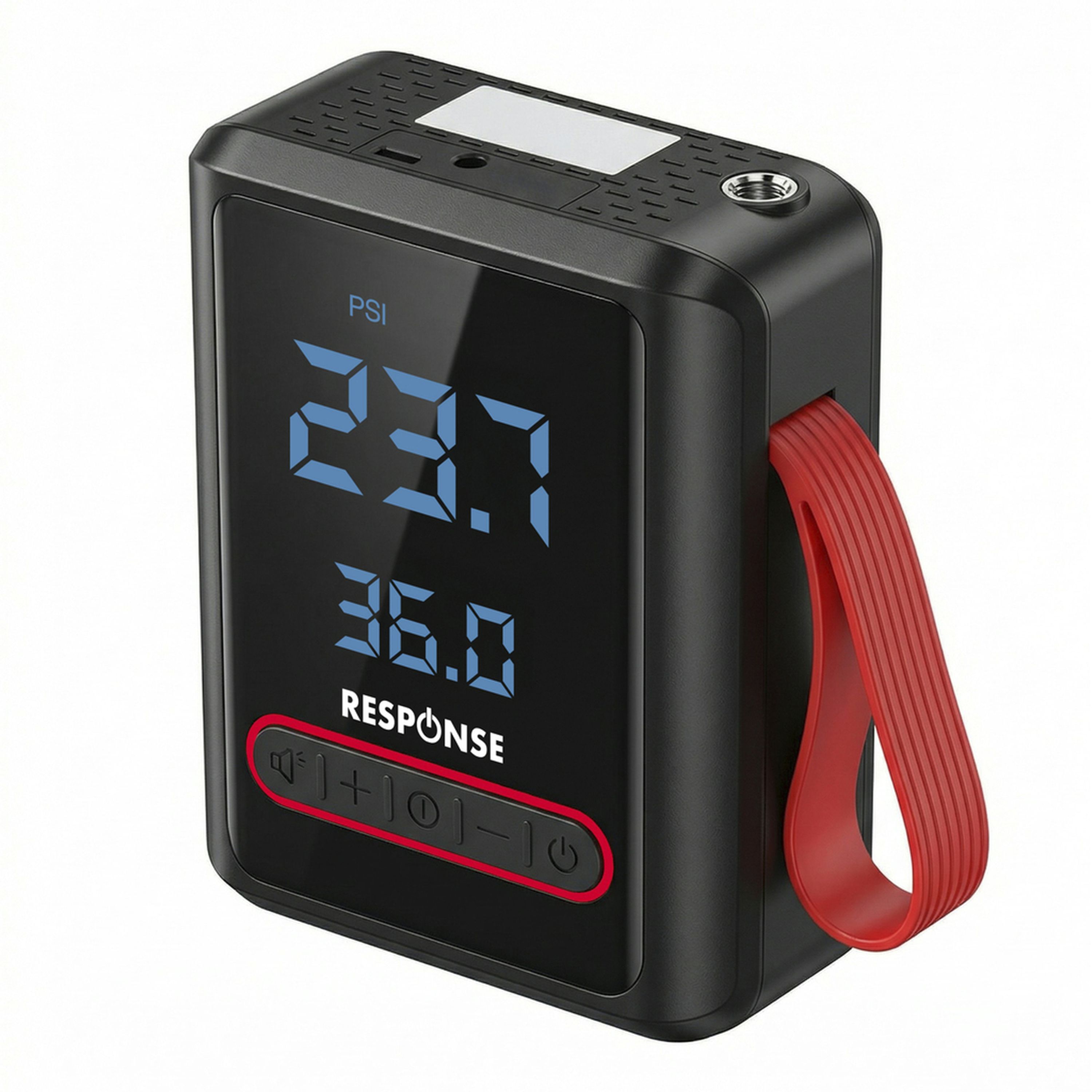 Portable Air Compressor with Dual Power