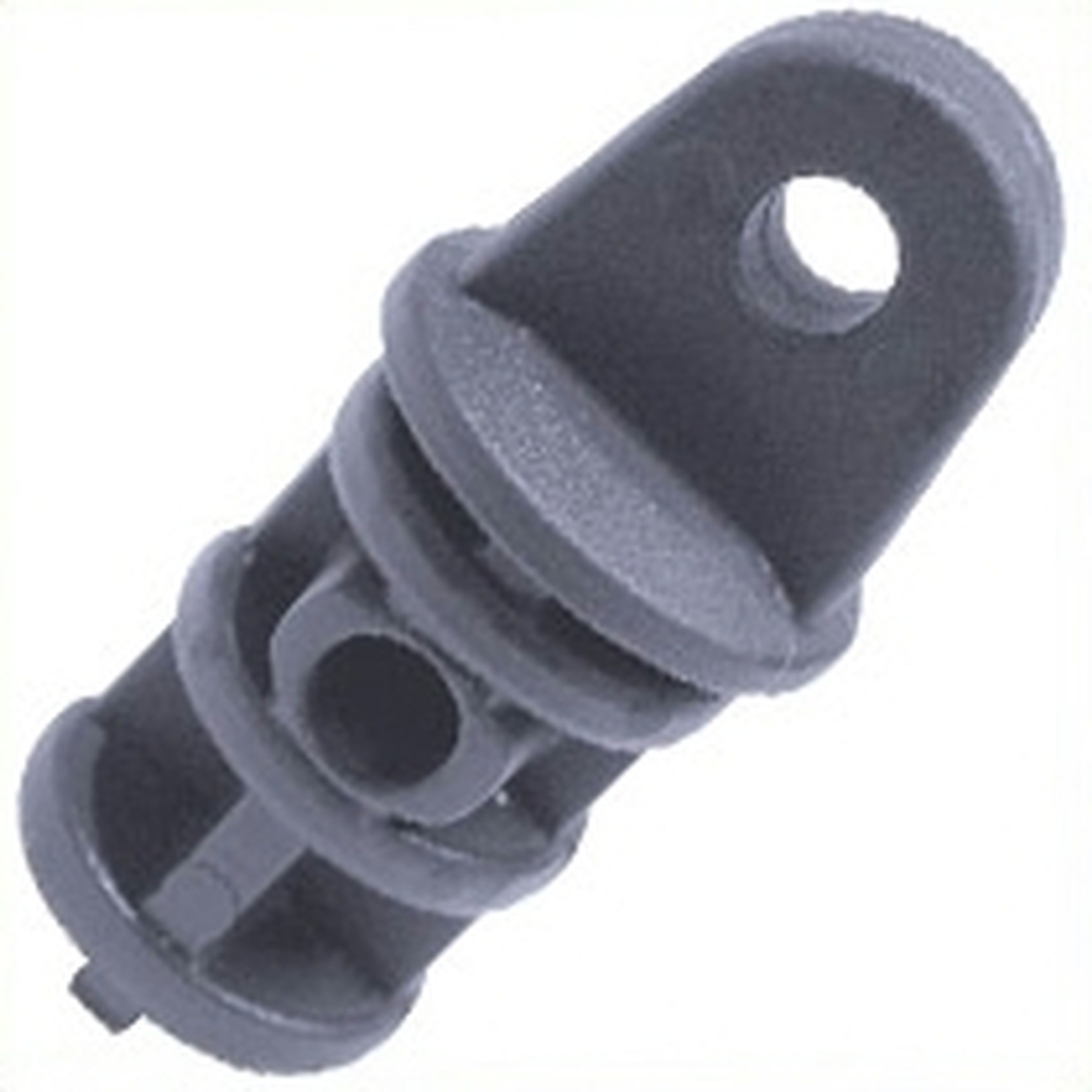 Canopy Tube End Fittings - Black Suits 25mm tube Internal Fit