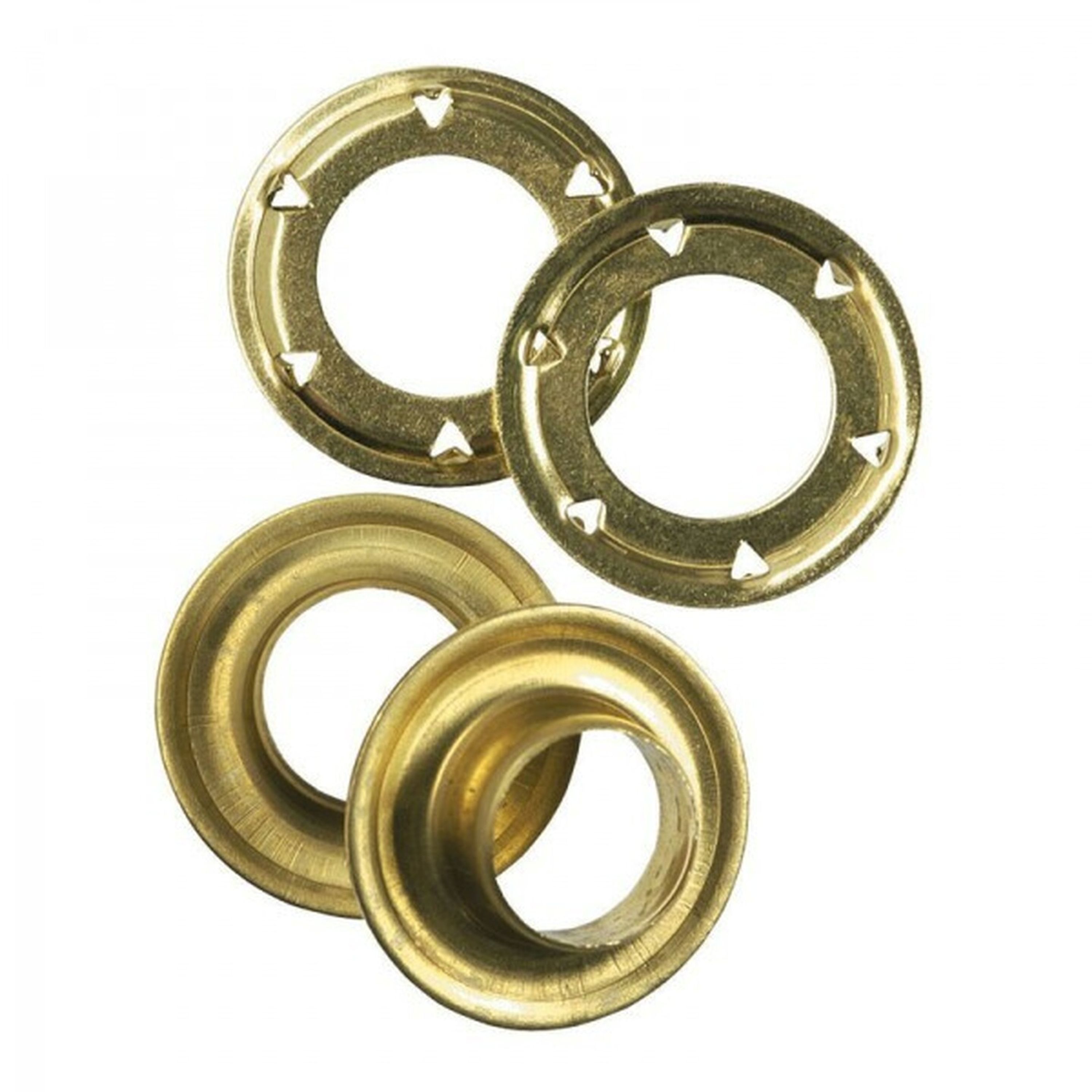 Canopy Eyelets Kit with Eyelet Tool - 10mm Brass Pk. 10