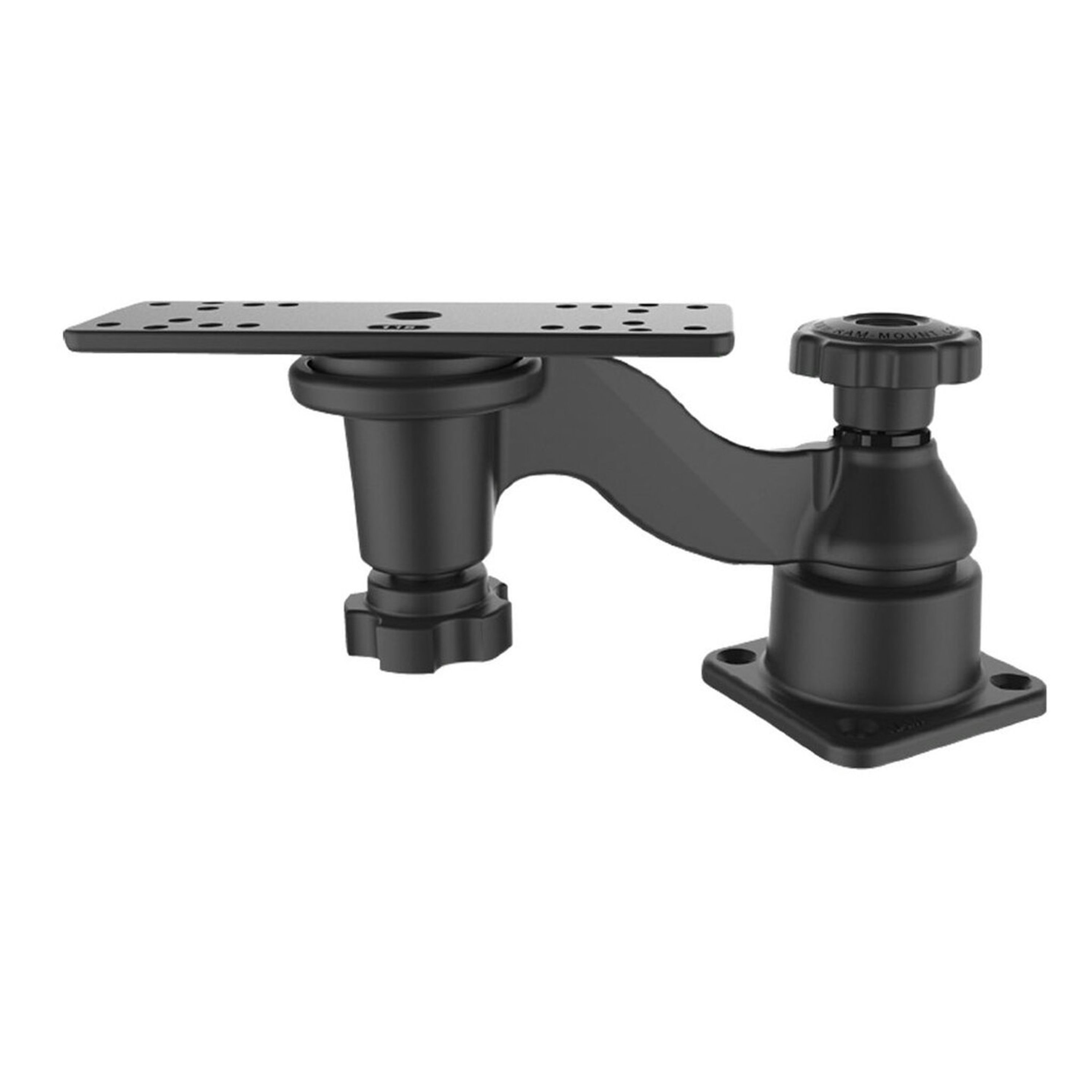 Ram Swing Arm Horizontal Mount Base for Electronics