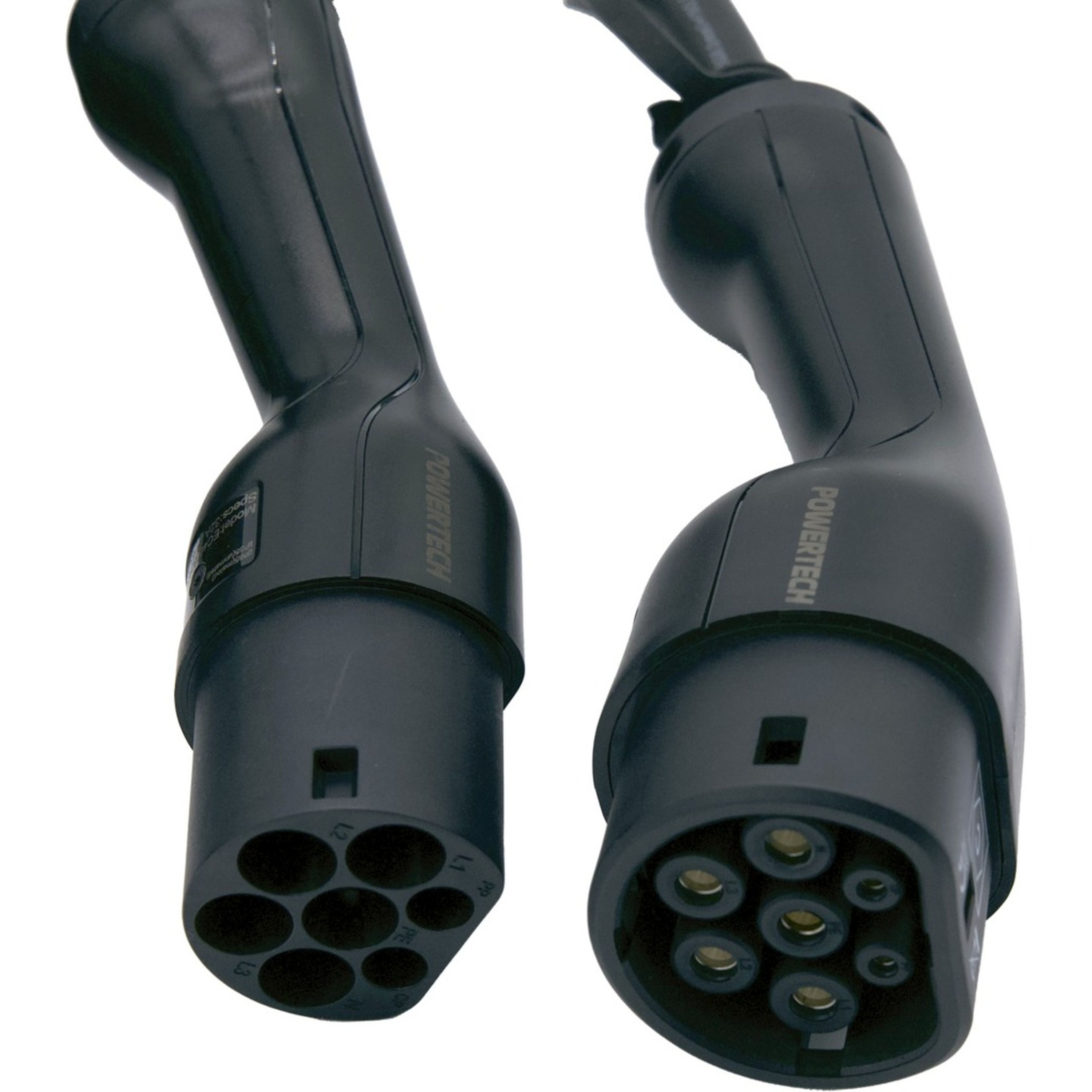 Type 2 Type 2 Coiled AC EV Charging Cable 7M 22kW