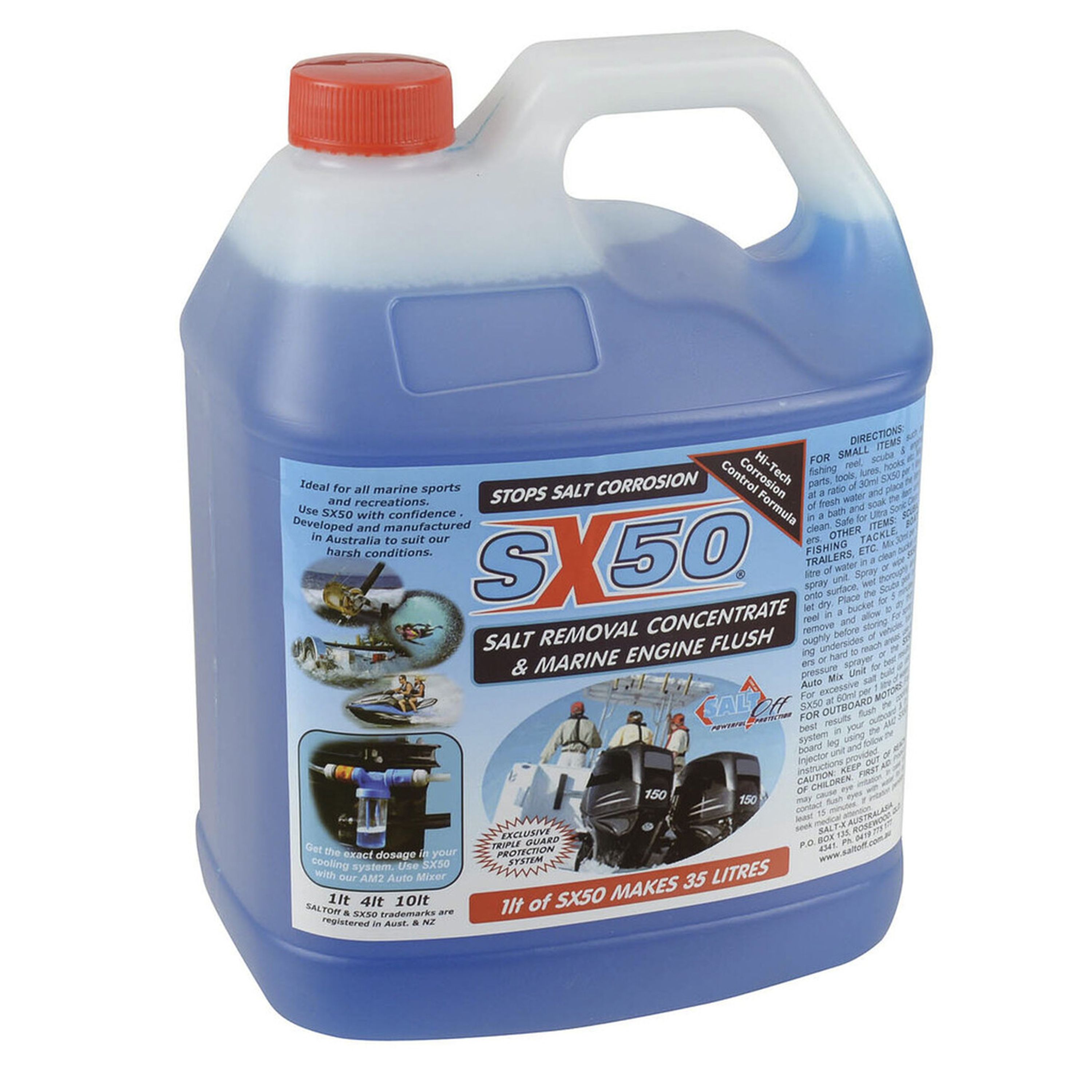 Salt Off SX50 Engine Flush 4 Litre Concentrate