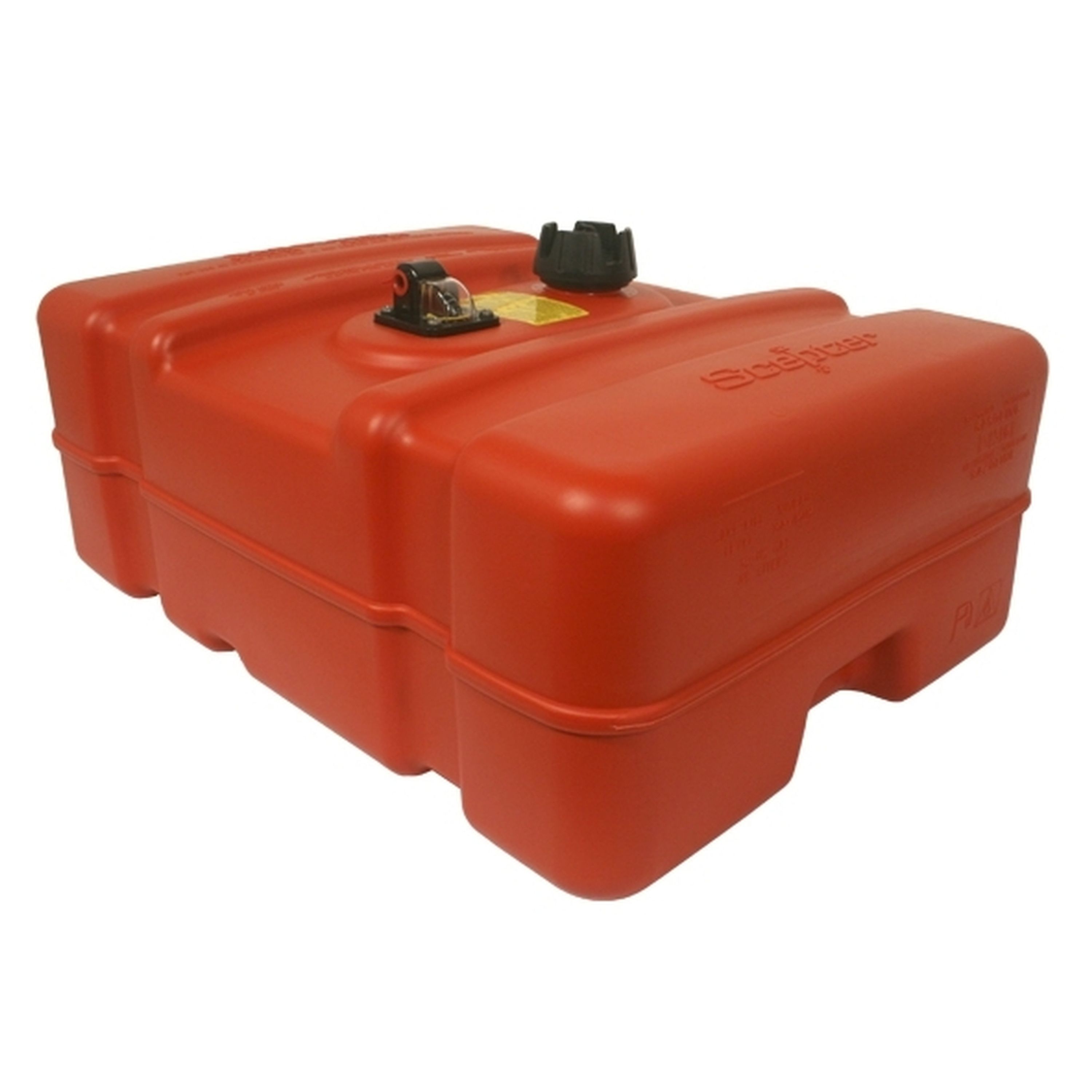 45L Plastic Fuel Tank - Red - Petrol