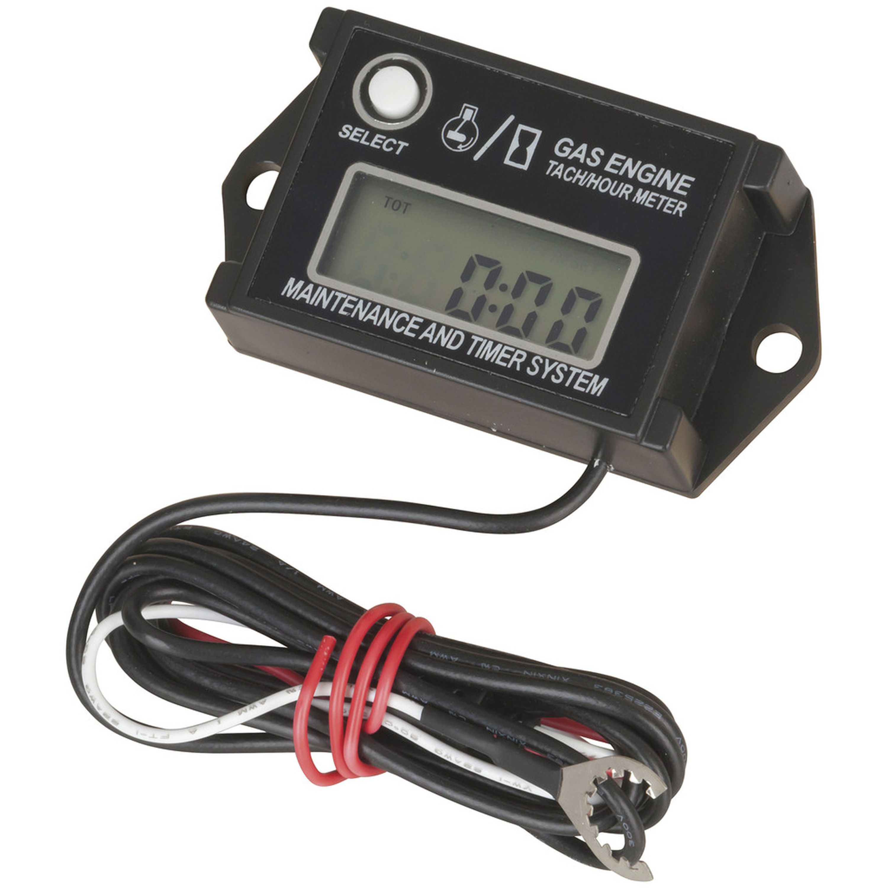 Resettable Tacho and Hour Meter - Engine Maintenance and Timer System