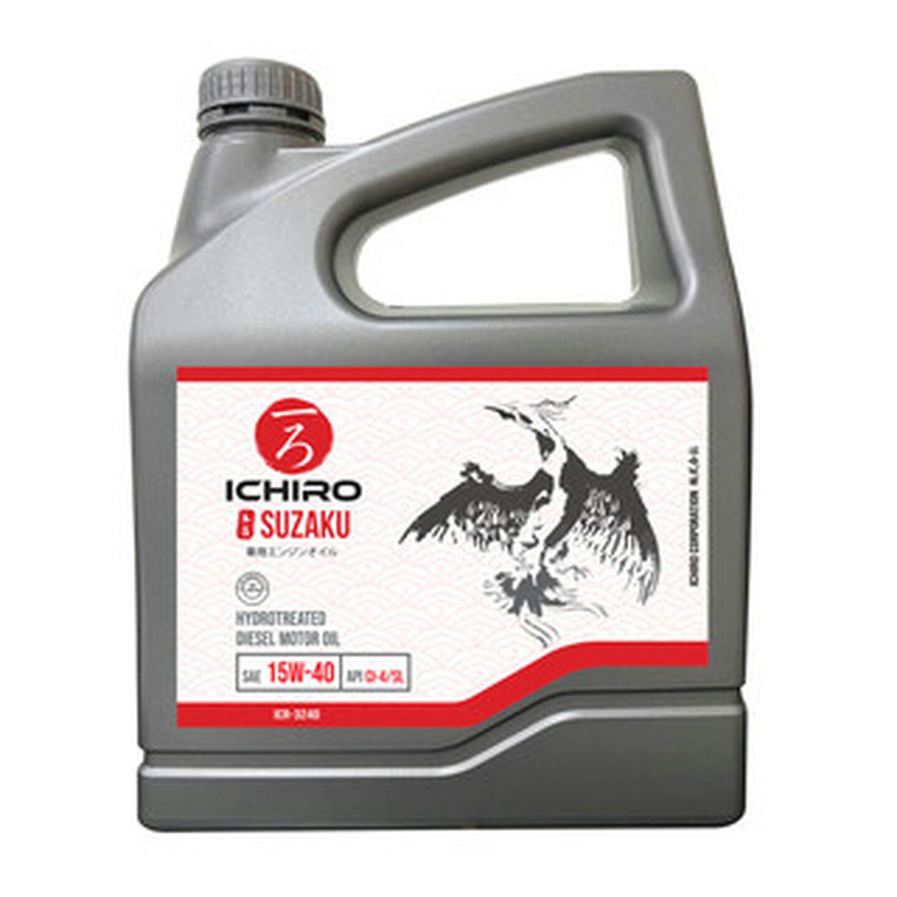 SEMI-SYTHETIC DIESEL ENGINE OIL SAE 15W-40 4L ICHIRO