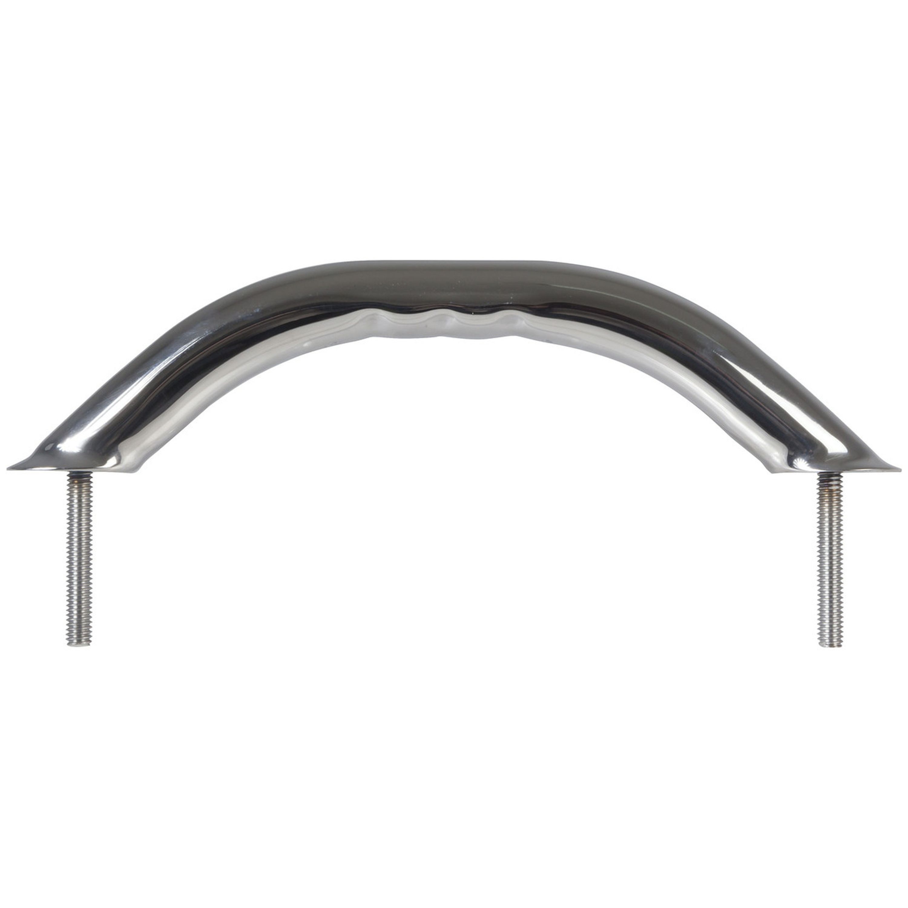 Handrail 316 Stainless Steel - Wave Pattern Grip - 25mm dia x 260mm Long
