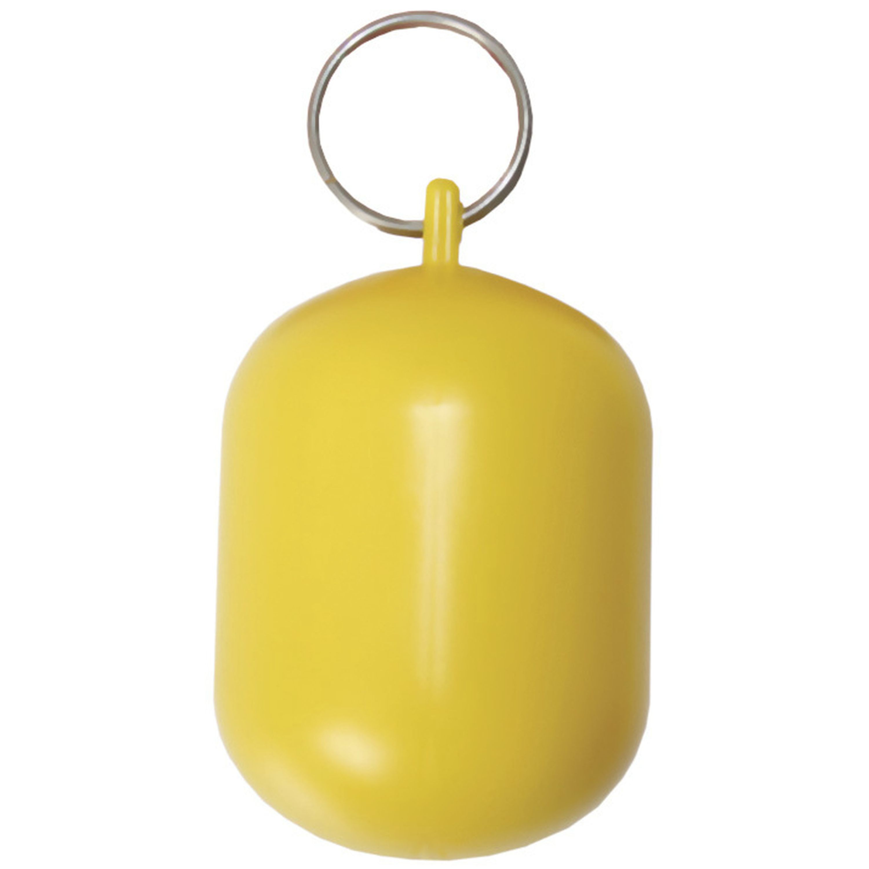Floating Keyrings - Yellow Key Float Style 60 x 45mm