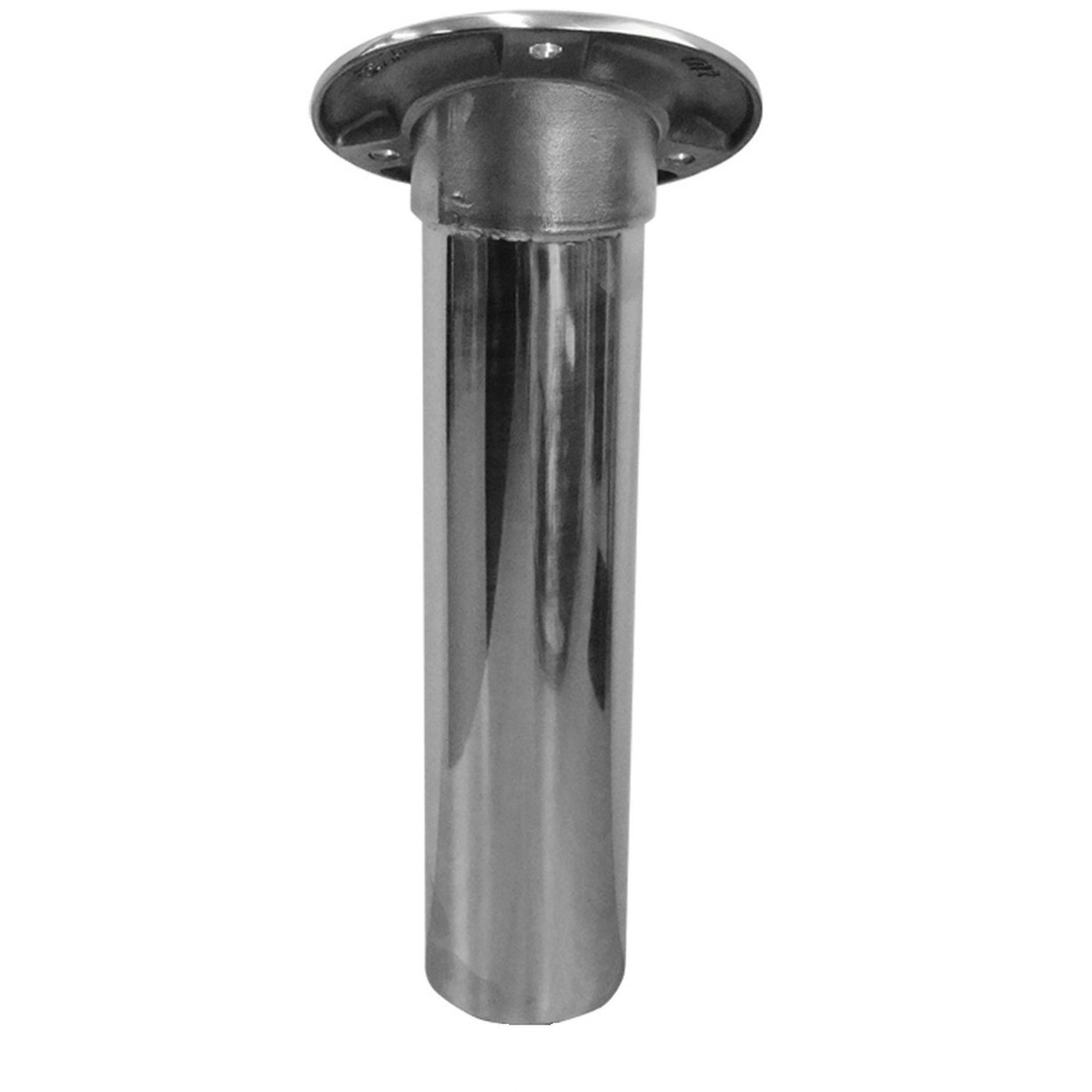 Oval Top Rod Holders - With Drain Tail Stainless Steel Ultimate