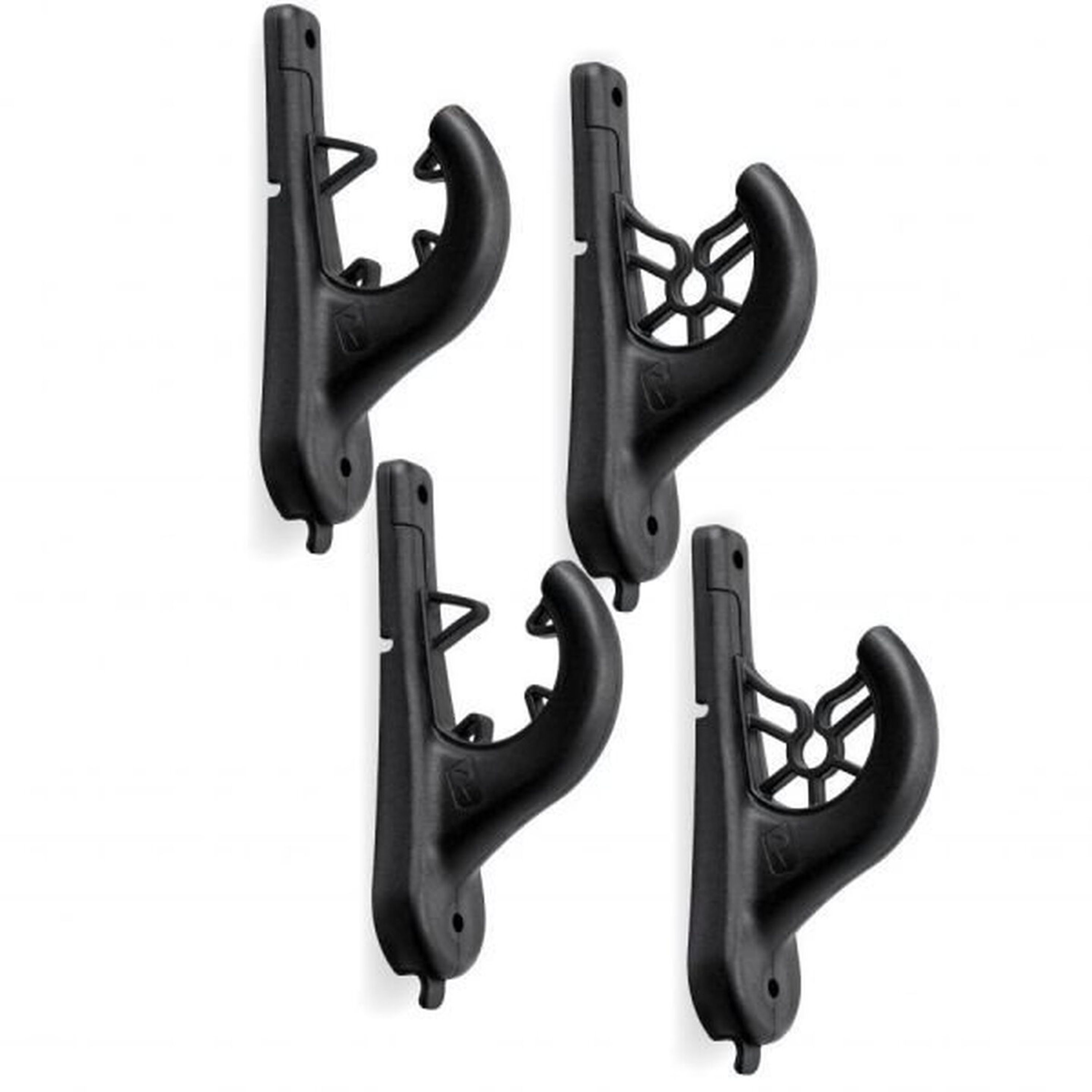 RAILBLAZA RodRak 2 Sets of Rod Hooks Black