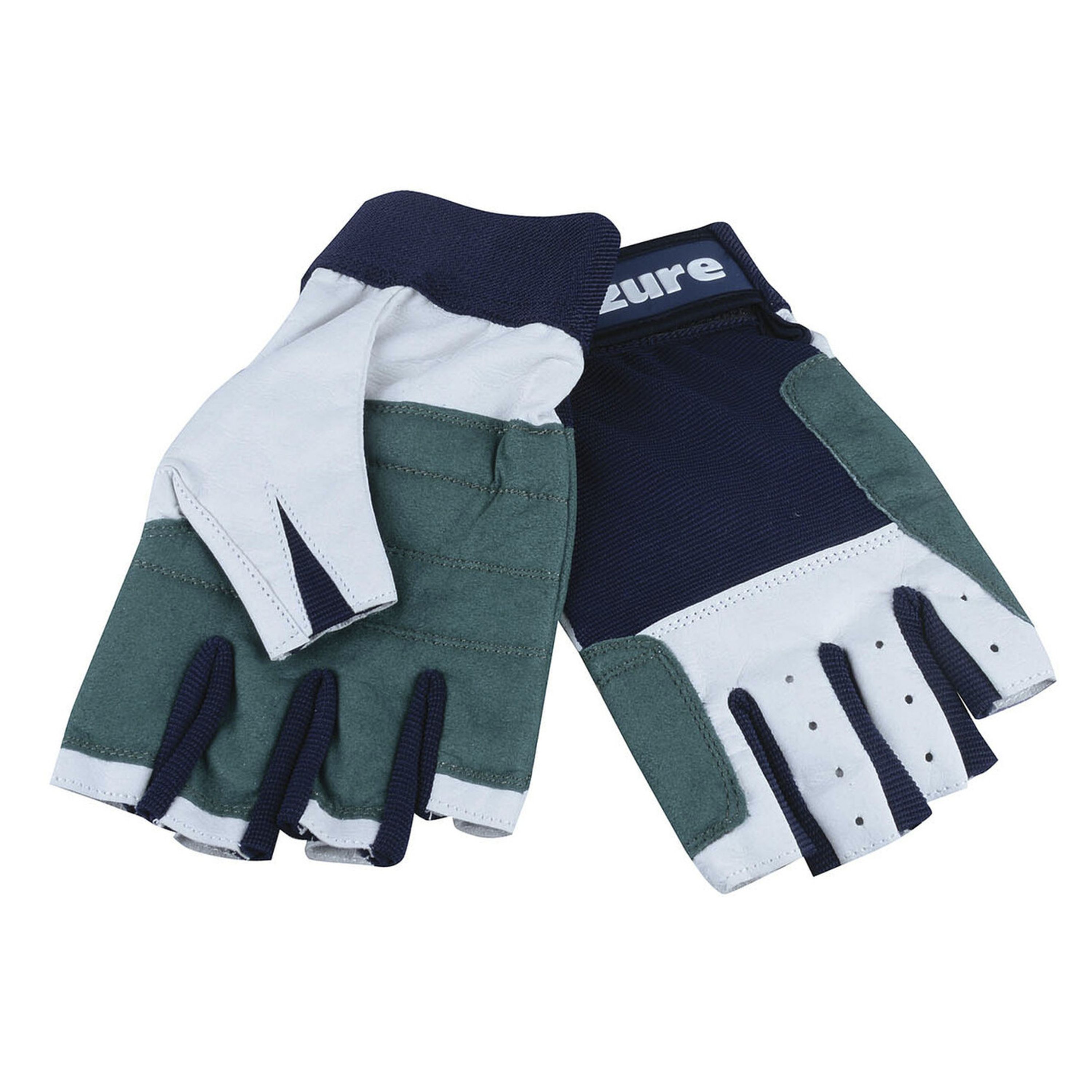 Amara Synthetic Leather MarineTech Sailing Gloves - Cut Finger - Large