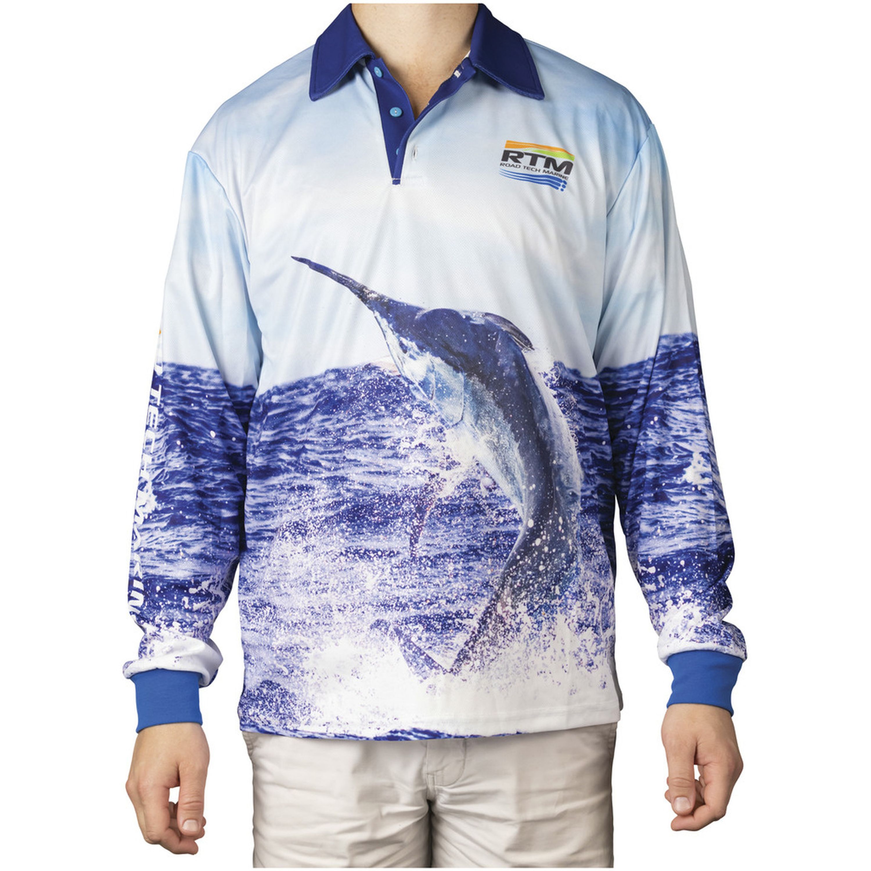 RTM XXX-Large Fishing Shirt with UPF 50 Protection and Made from 160 GSM Fabric