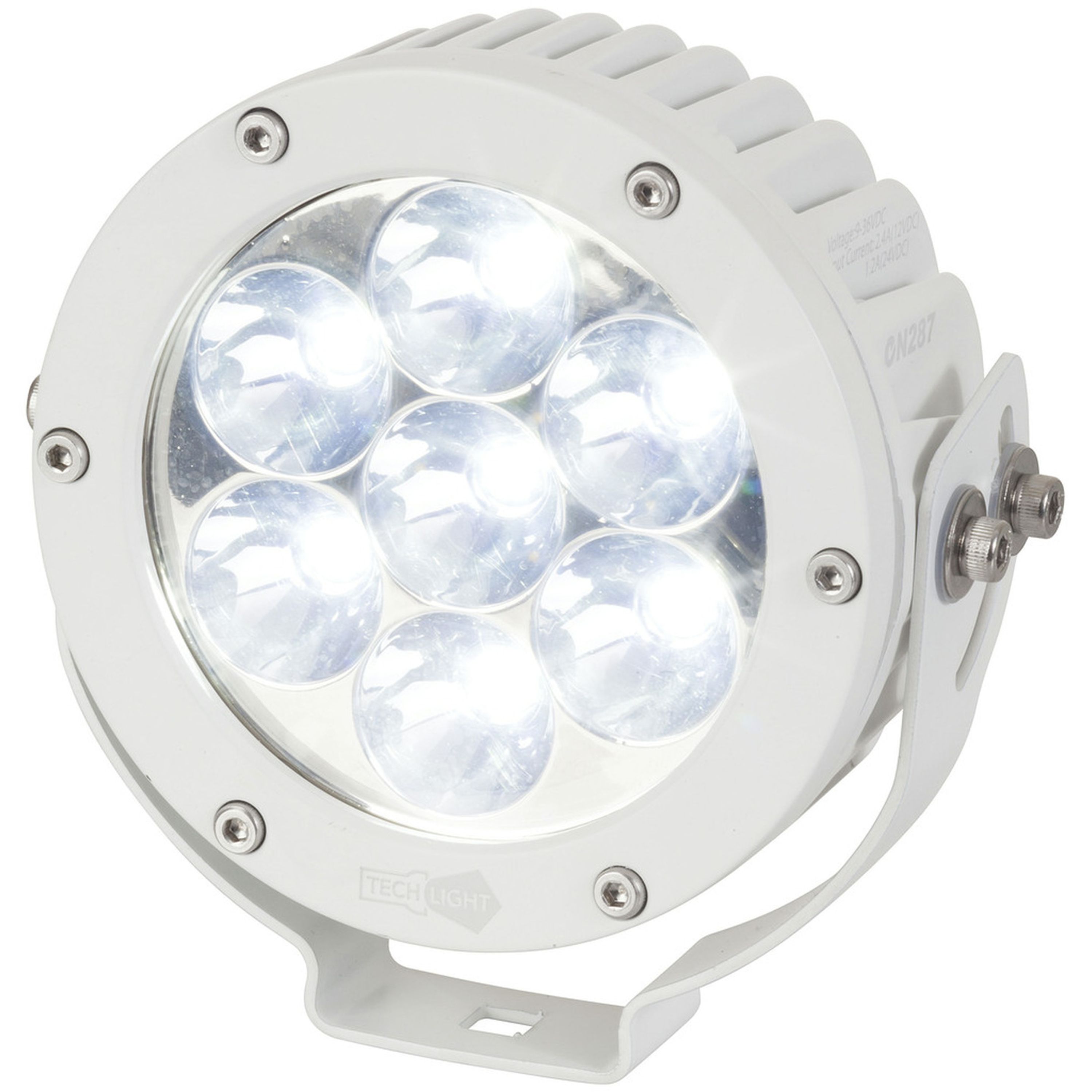 3486 Lumen IP68 Solid LED Spotlight White