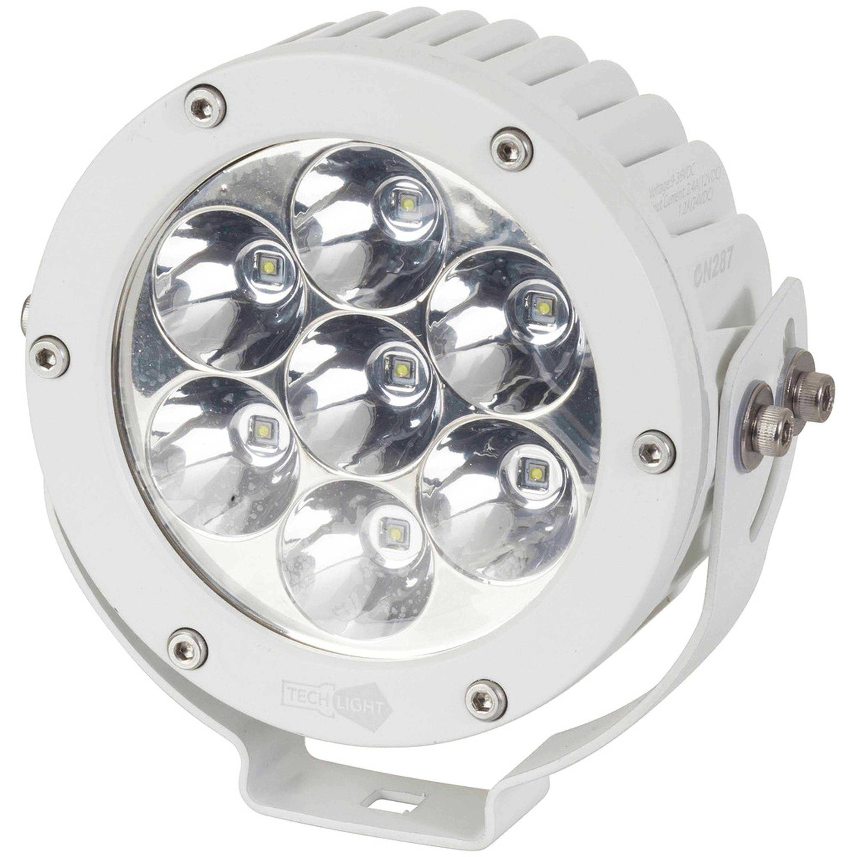 3486 Lumen IP68 Solid LED Spotlight White