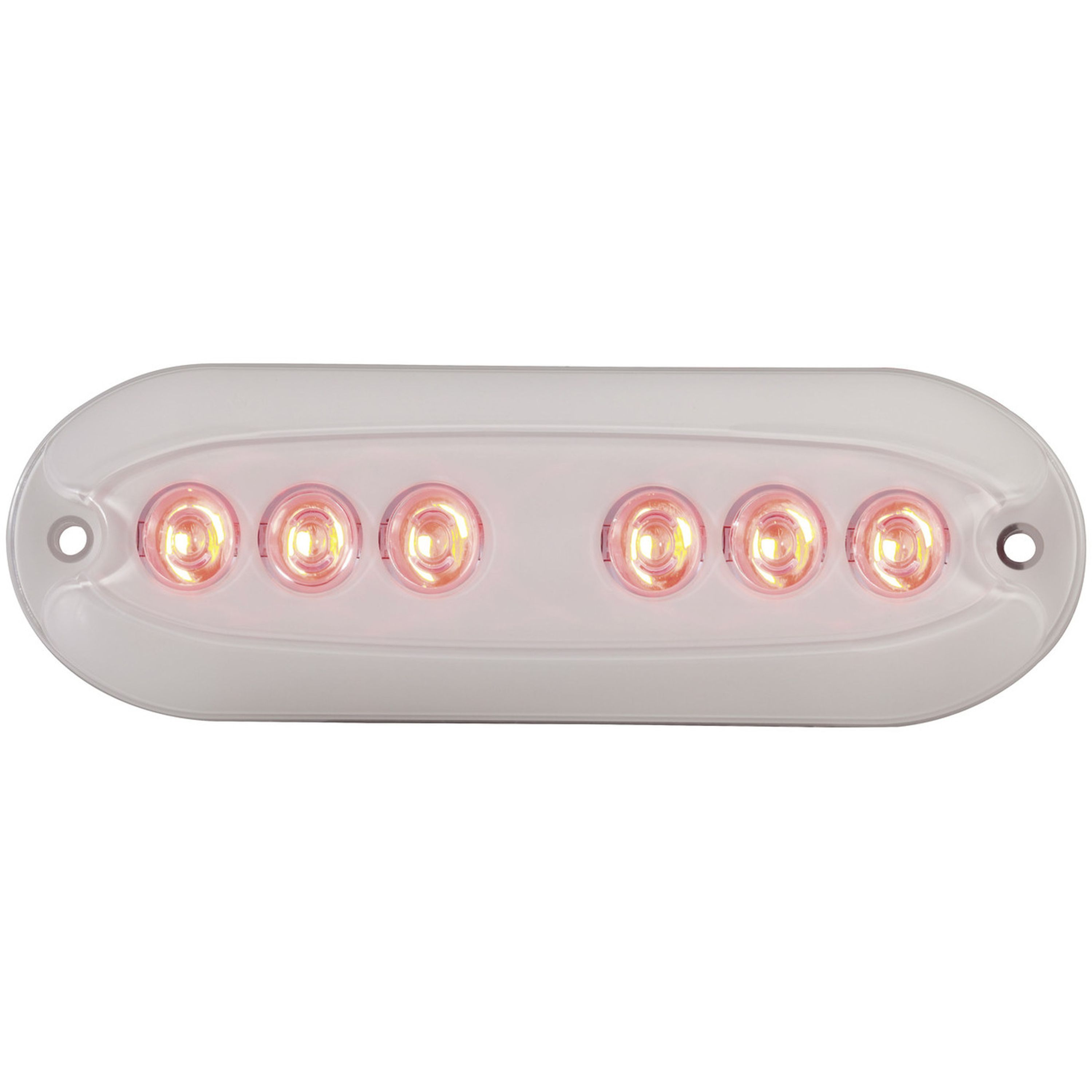 6X2W RGB Surface Mount Underwater LED Light 700 Lumens