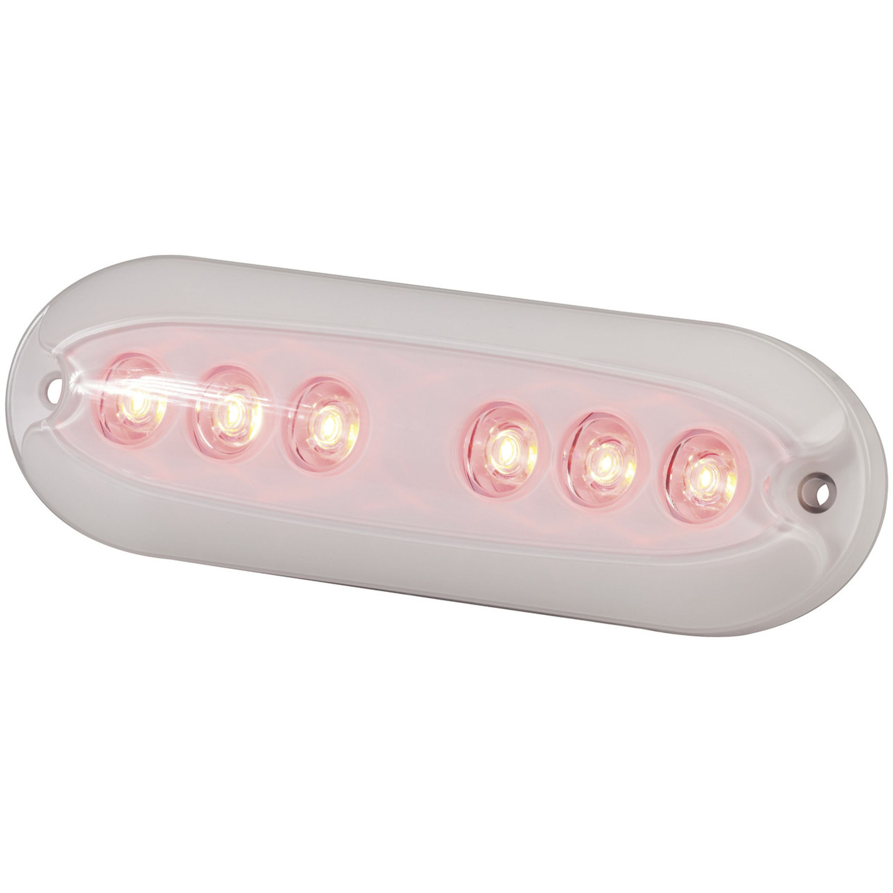 6X2W RGB Surface Mount Underwater LED Light 700 Lumens