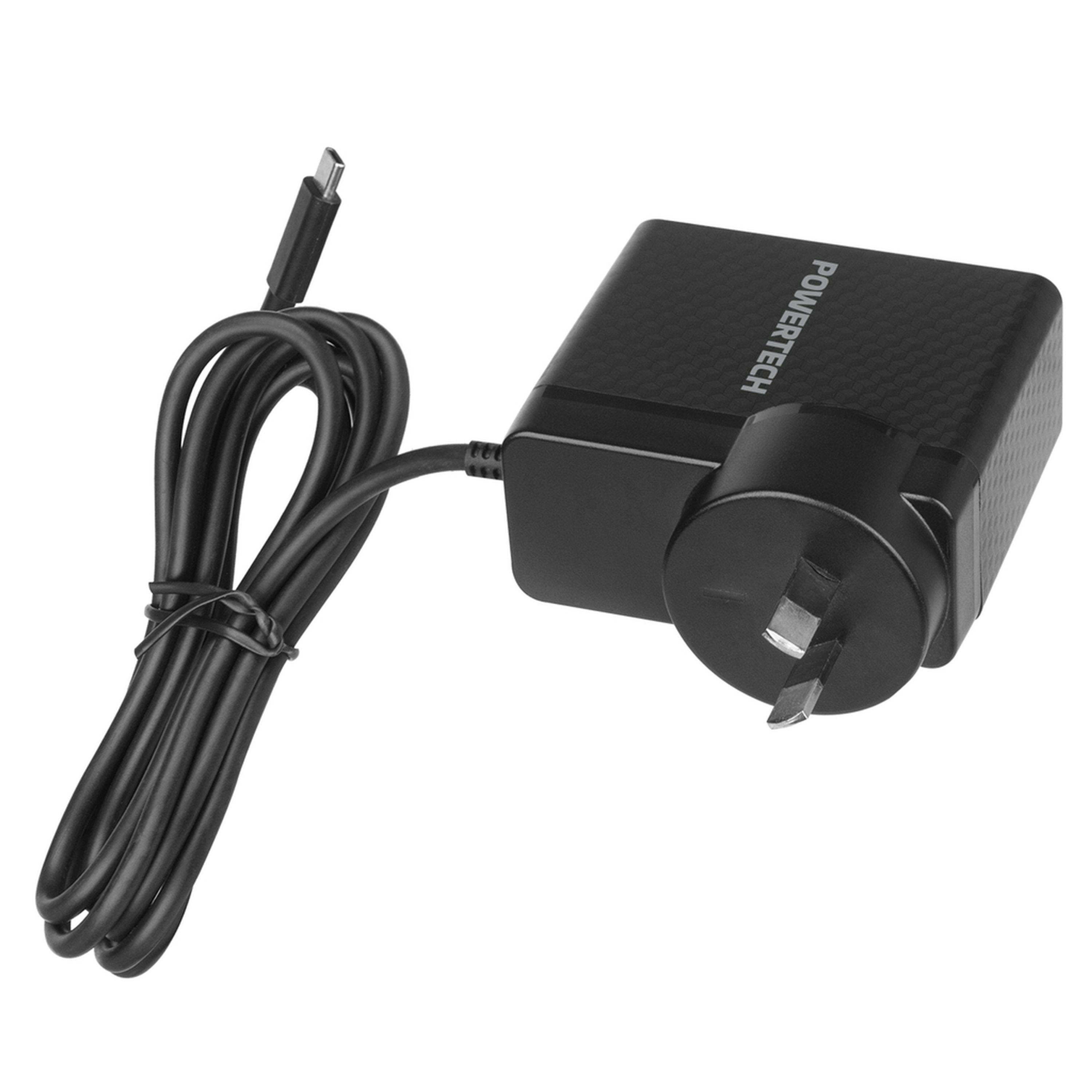 100W USB-C GaN Wall charger with built-in 1.8M USB-C cable