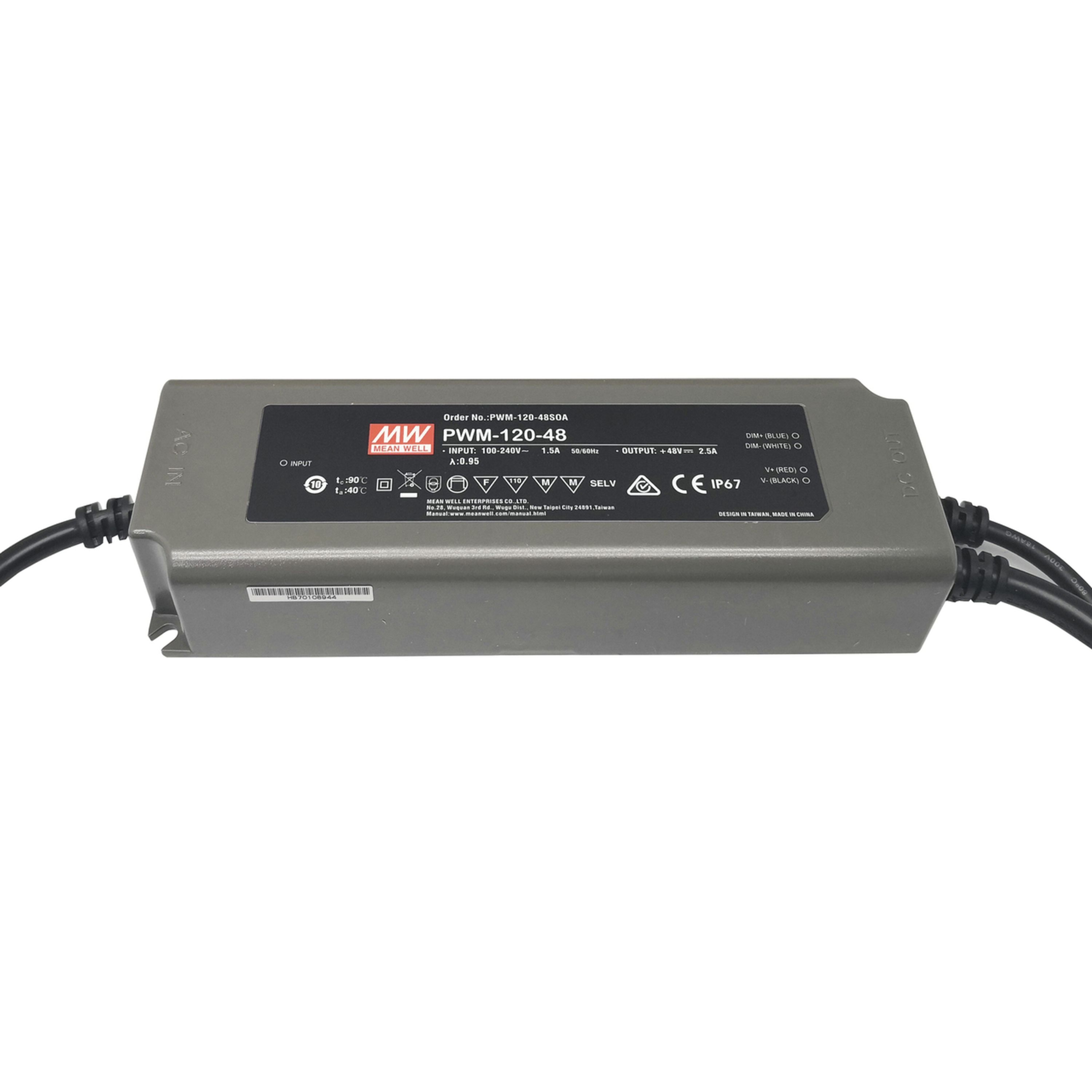 PSU LED 48V 120W 2.5A MW PWM-120-48