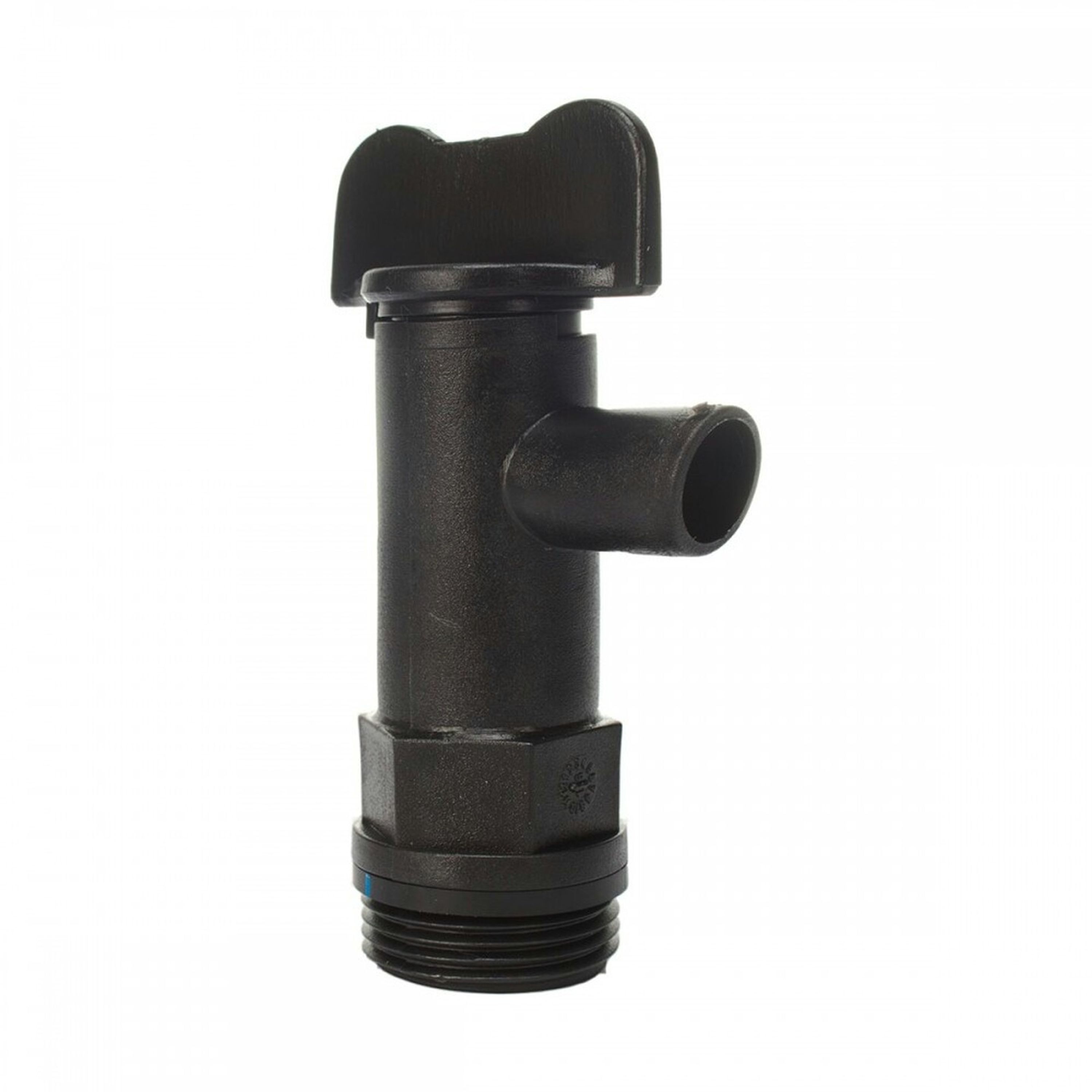 Supex Universal Black Plastic Tap On Off
