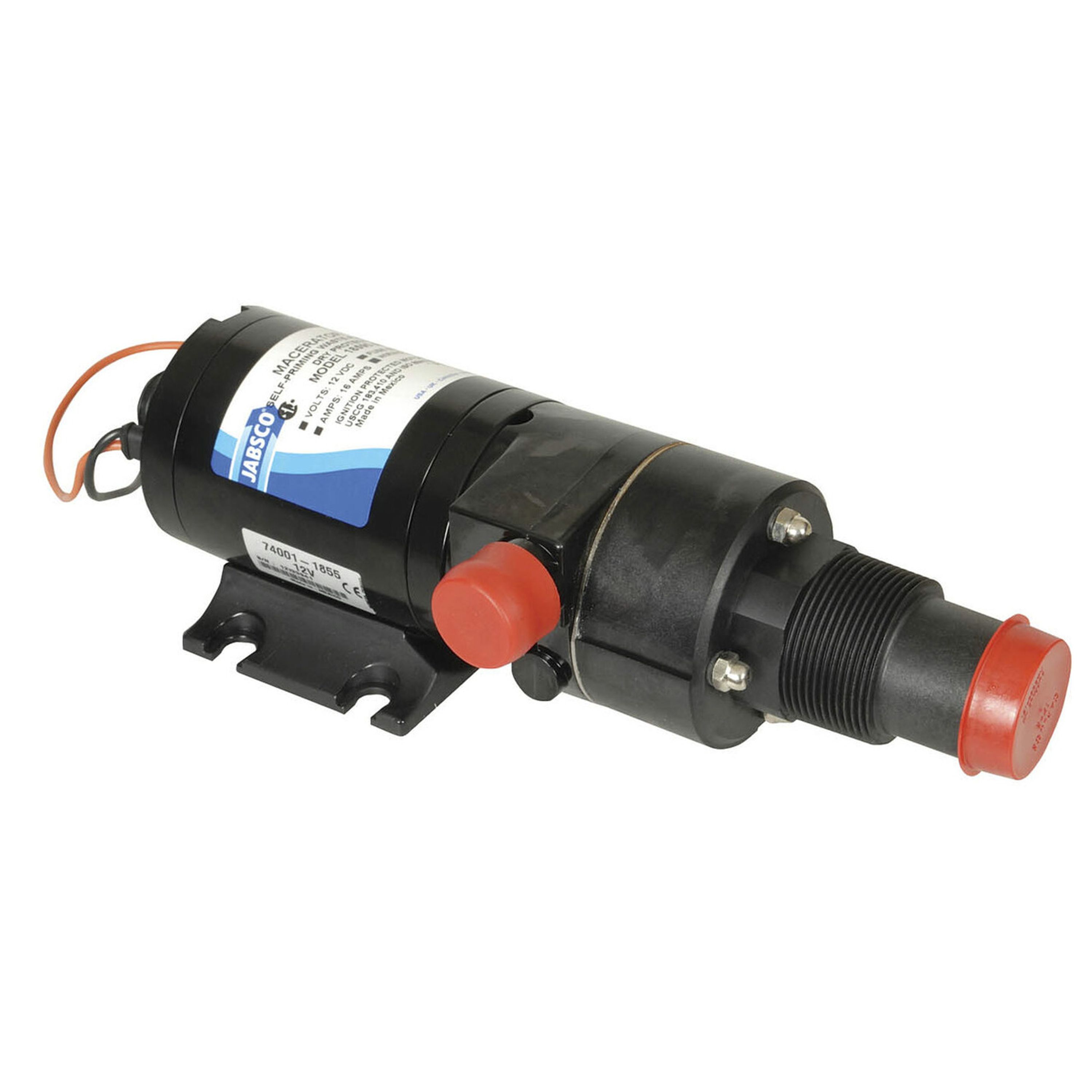 Jabsco 12V In-line Macerator Pump