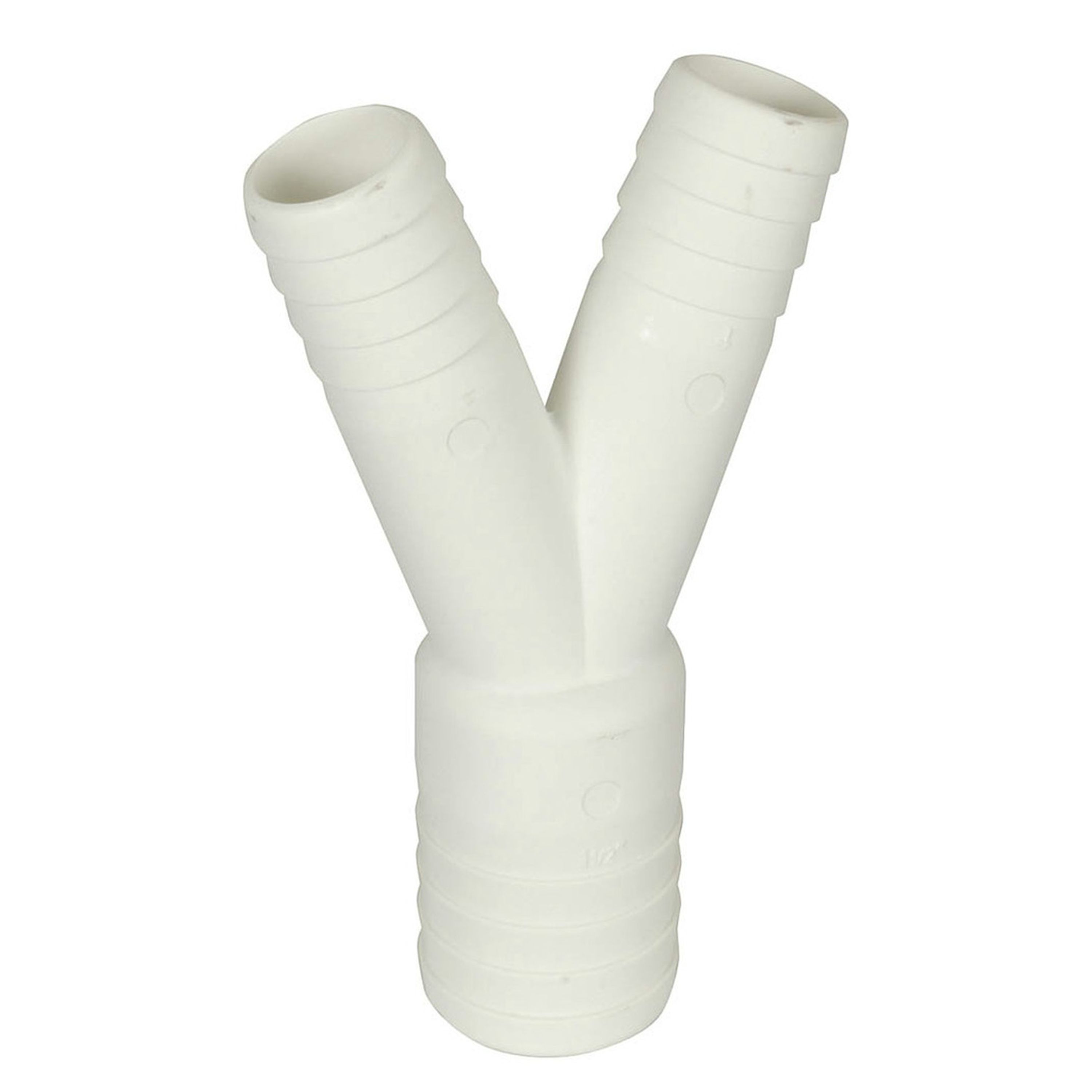 Trudesigns Polymer Plumbing Fittings - Y Joiner 2 x 1in 25mm 1 x 1 1/2in 38mm Barb