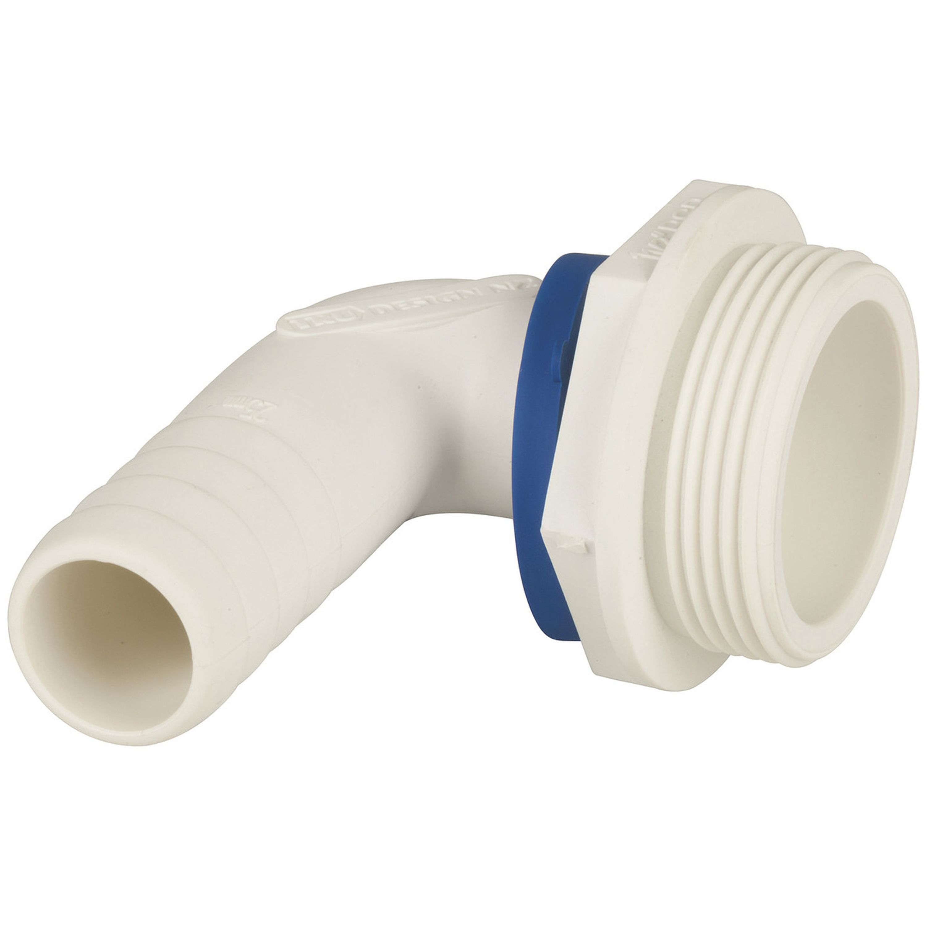 Trudesigns Polymer Plumbing Fittings - Elbow 90&deg 1 1/2in BSP to 25mm Barb