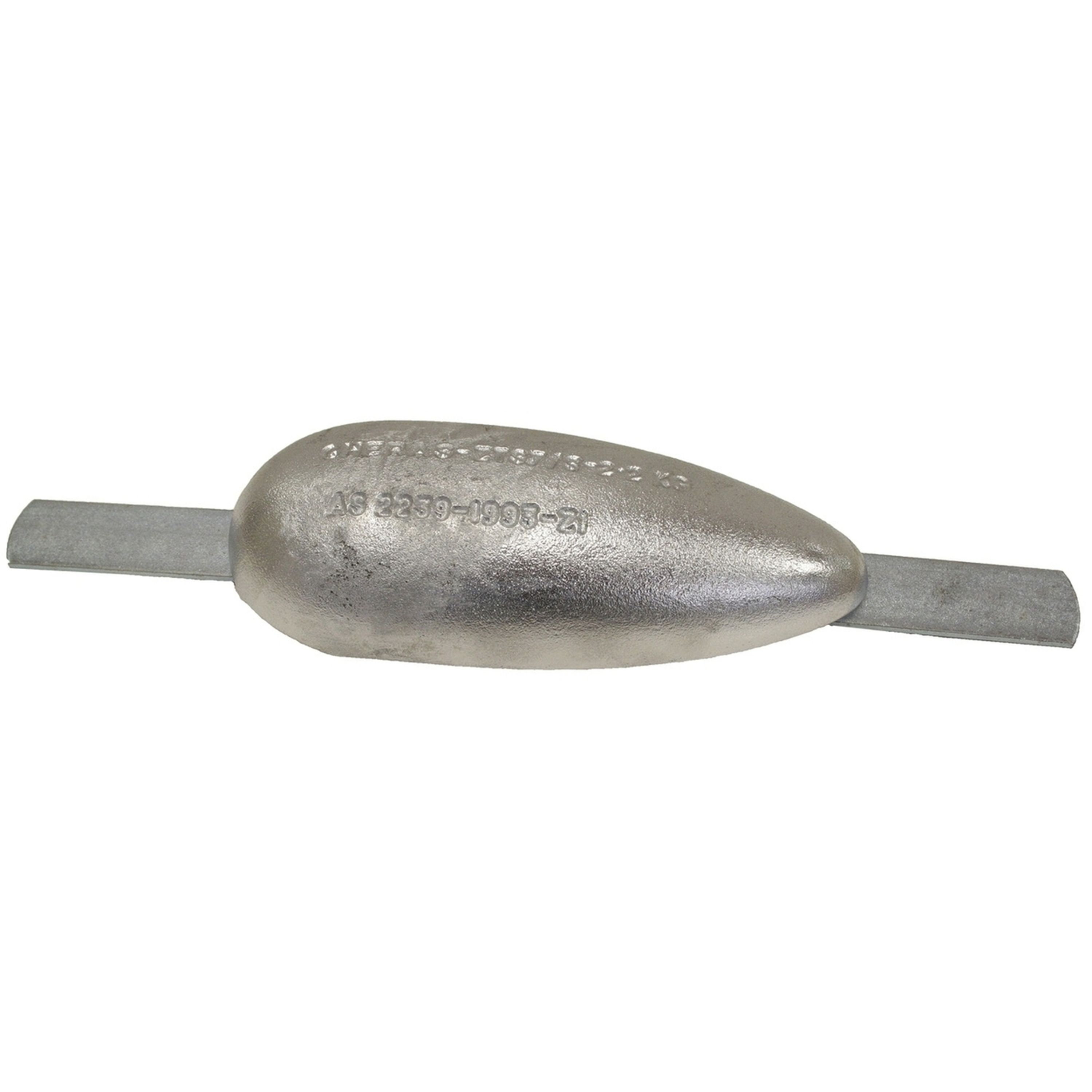 Teardrop Anodes With Strap - 1.0kg Anode