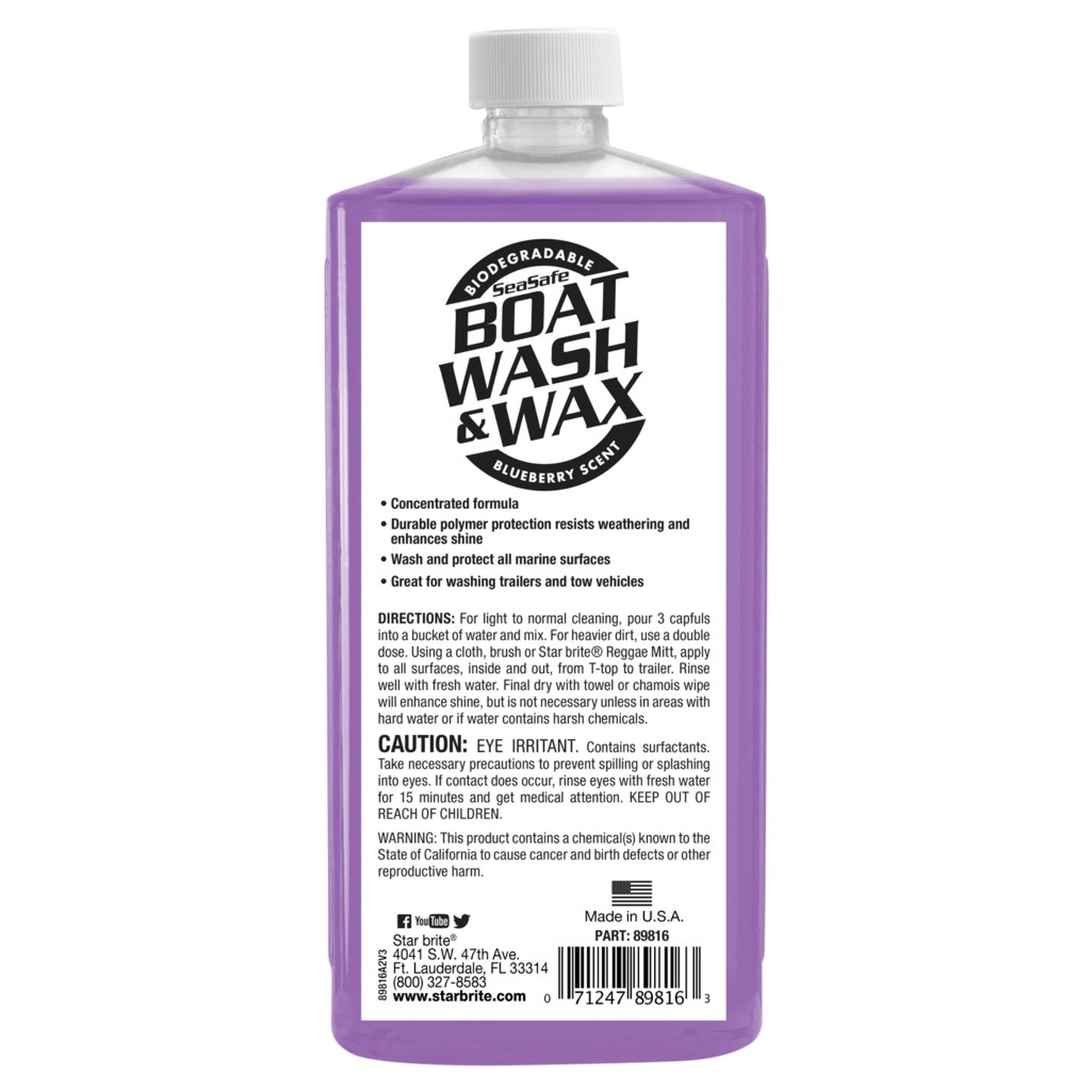 Boat Wash & Wax - 473ml