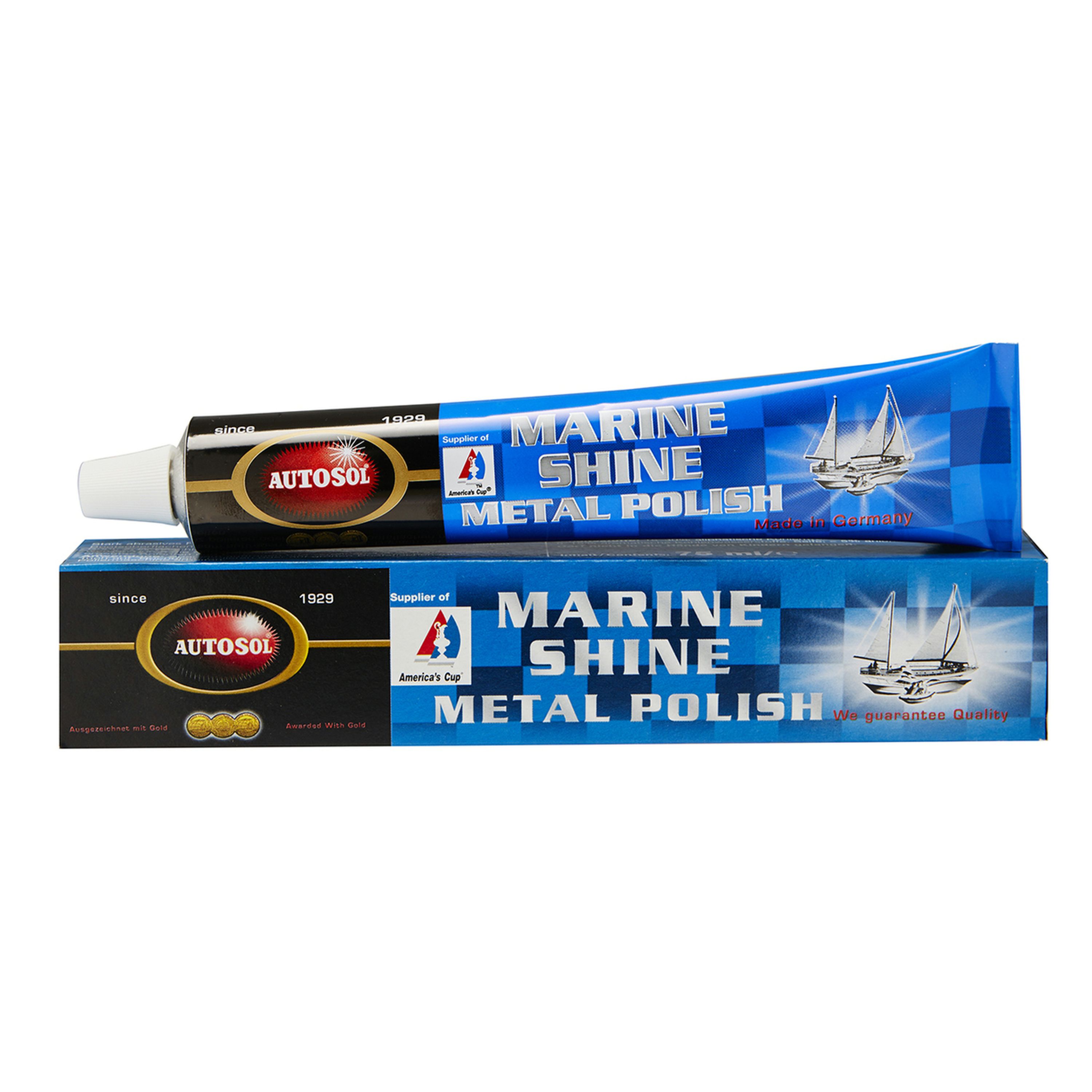 Autosol Marine Shine Metal and Fibreglass Polish 75ml