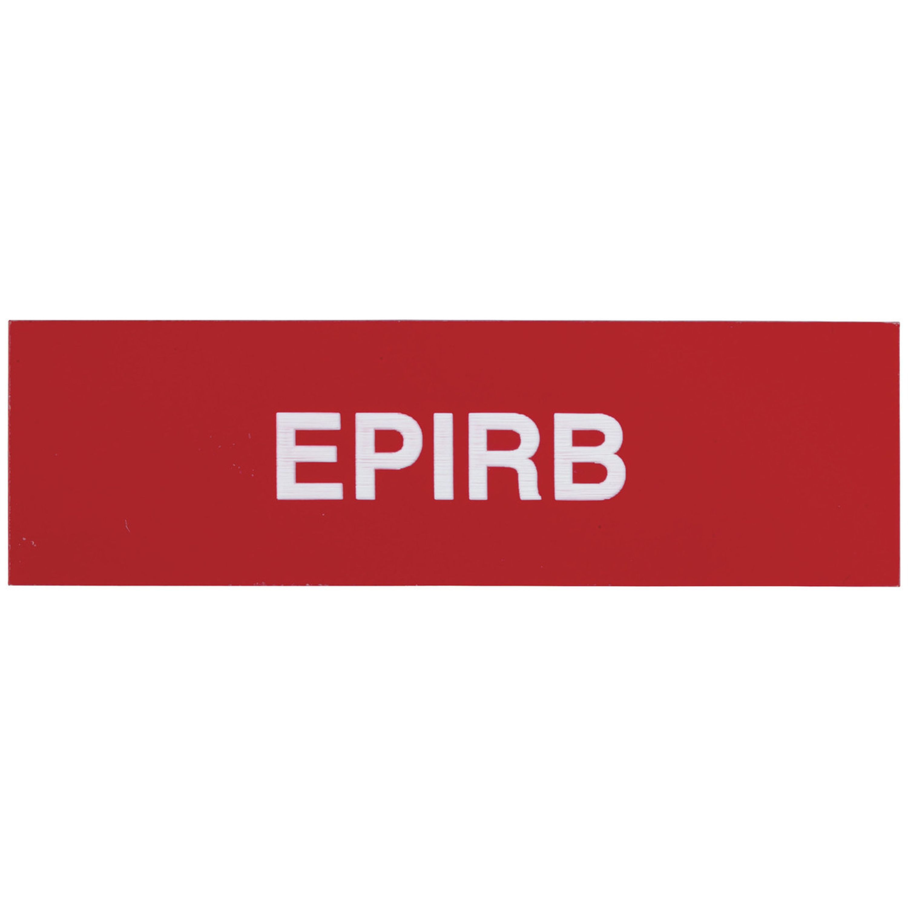 Adhesive EPIRB Sign 100x30mm