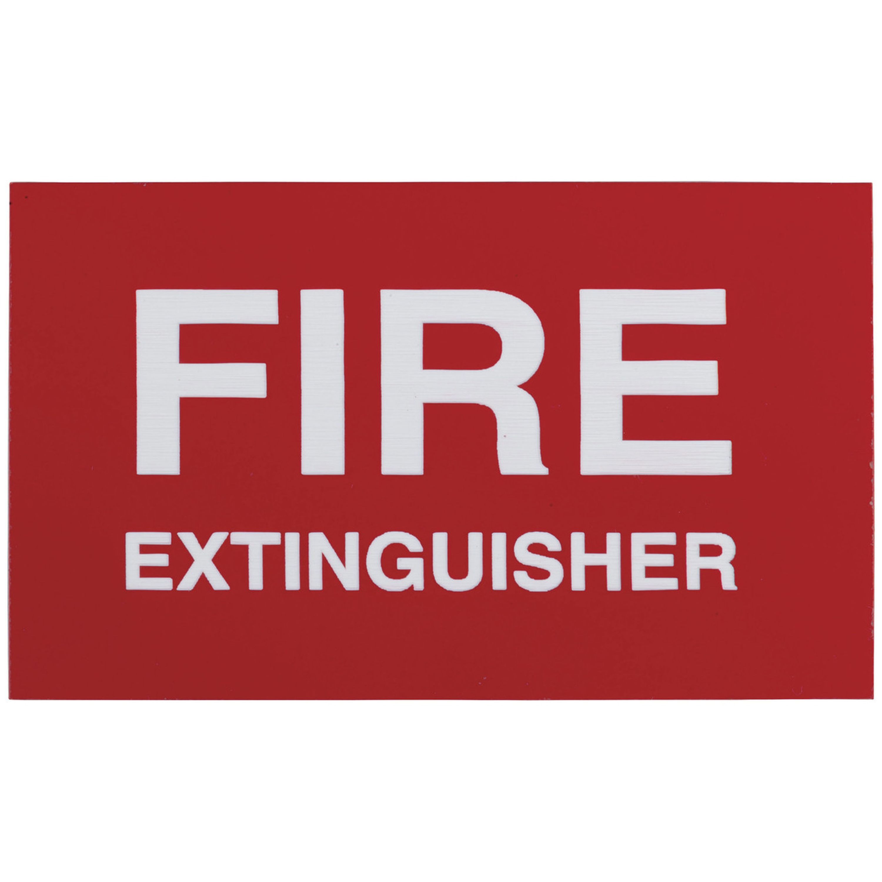 Adhesive Fire Extinguisher Sign 100 x 60 mm