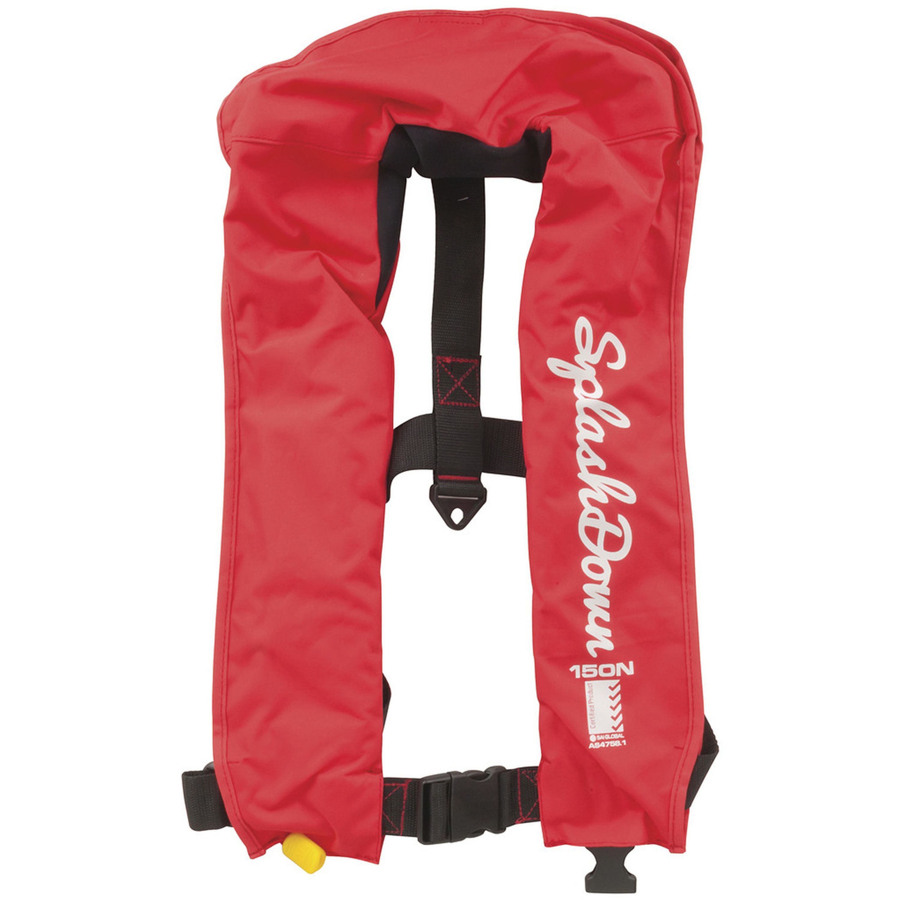 Splashdown 150 Manual Inflate PFD - Red