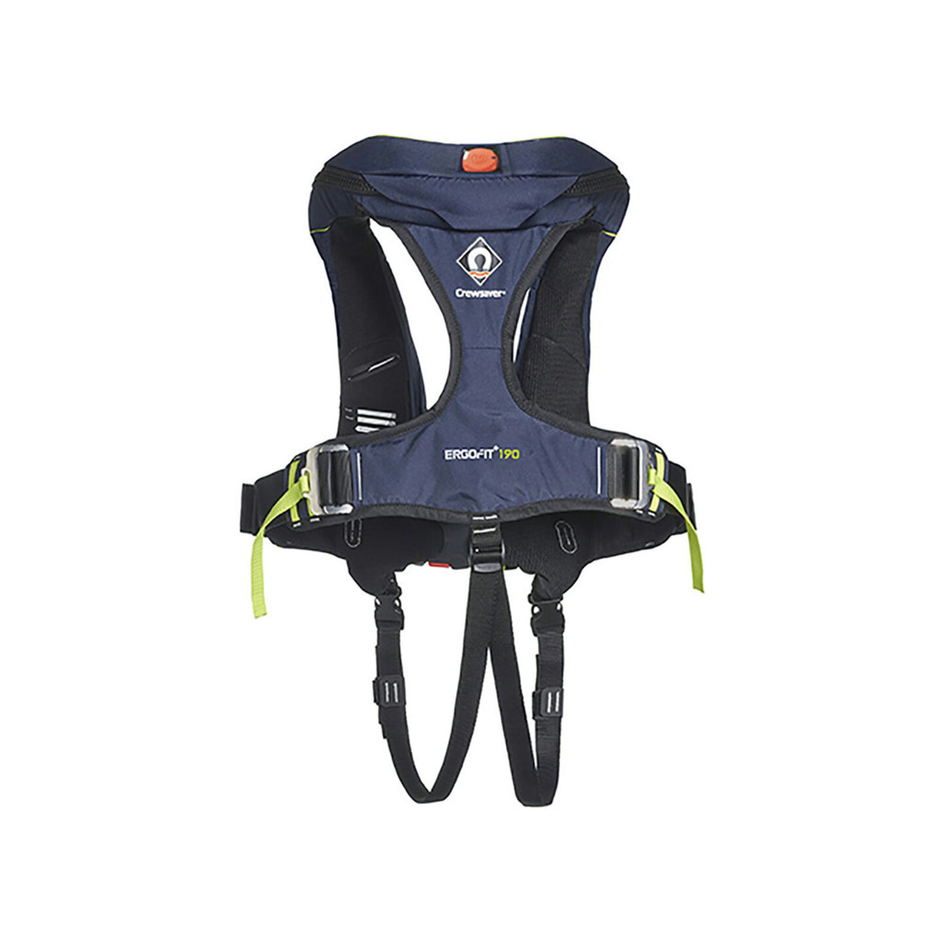 Crewfit ErgoFit 290N PFD with Automatic Inflator - Navy/Lime Hammar