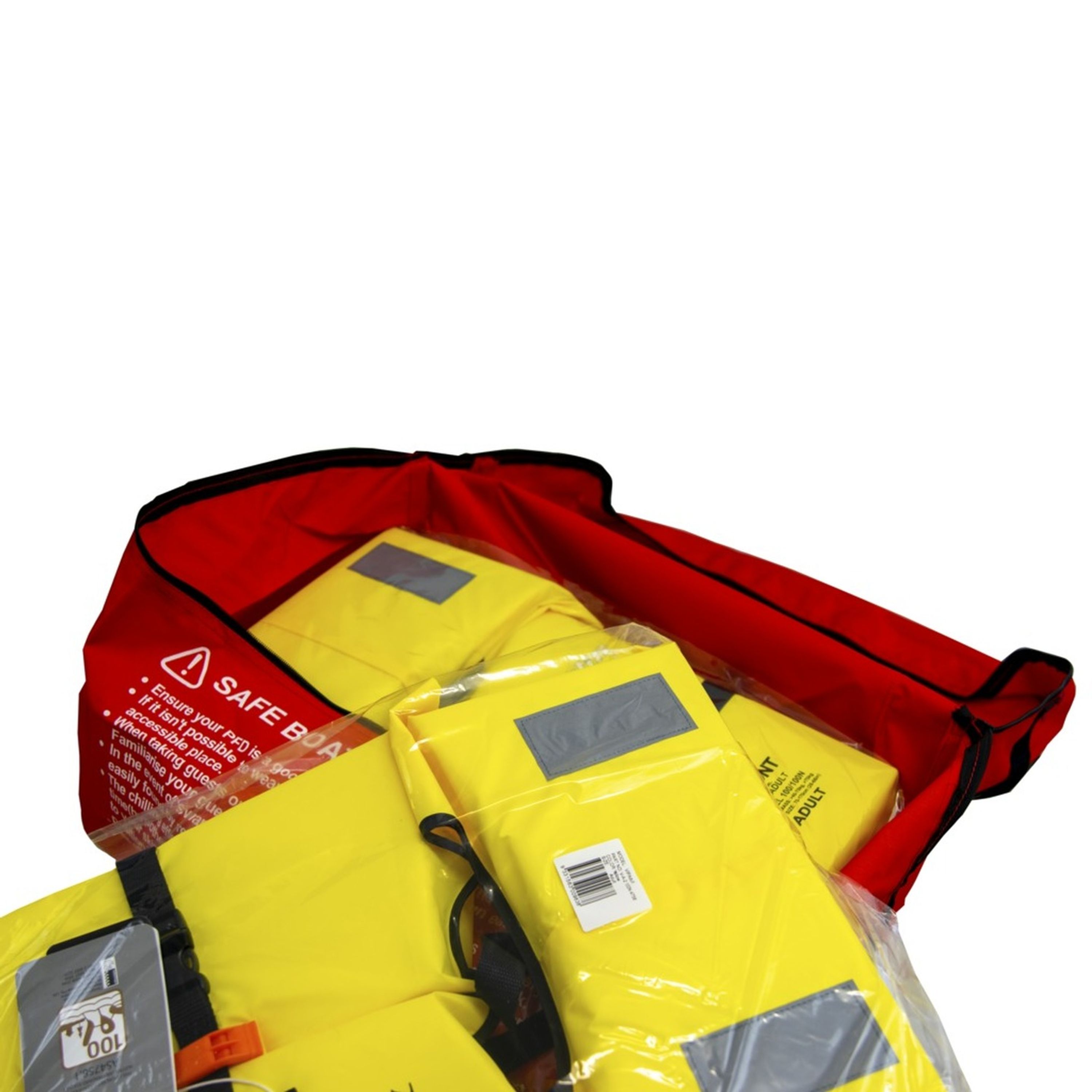 4 x Marlin 100N VIP Life Jacket  Storage Bag