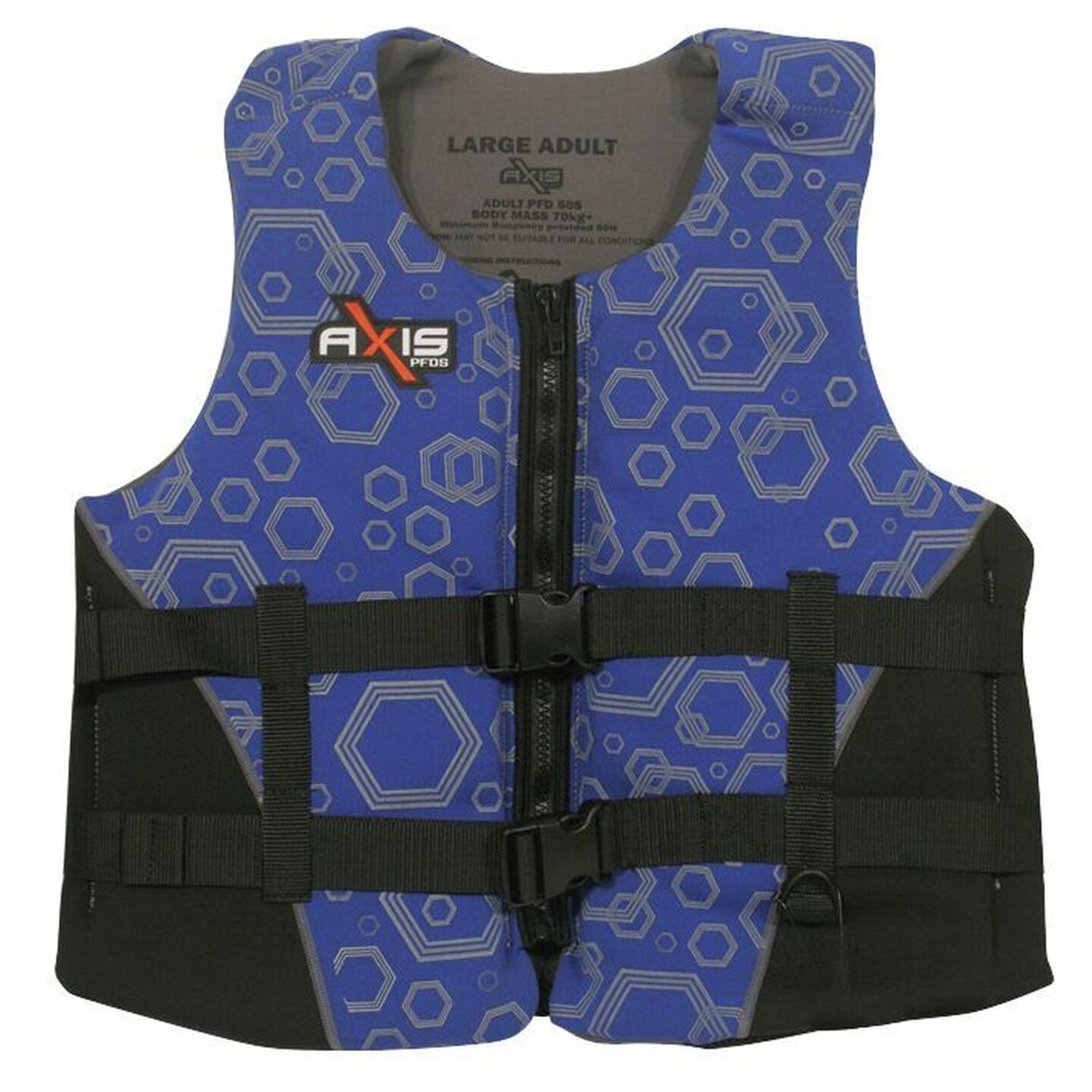 AXIS Neoprene PFD LA 70KG Blue