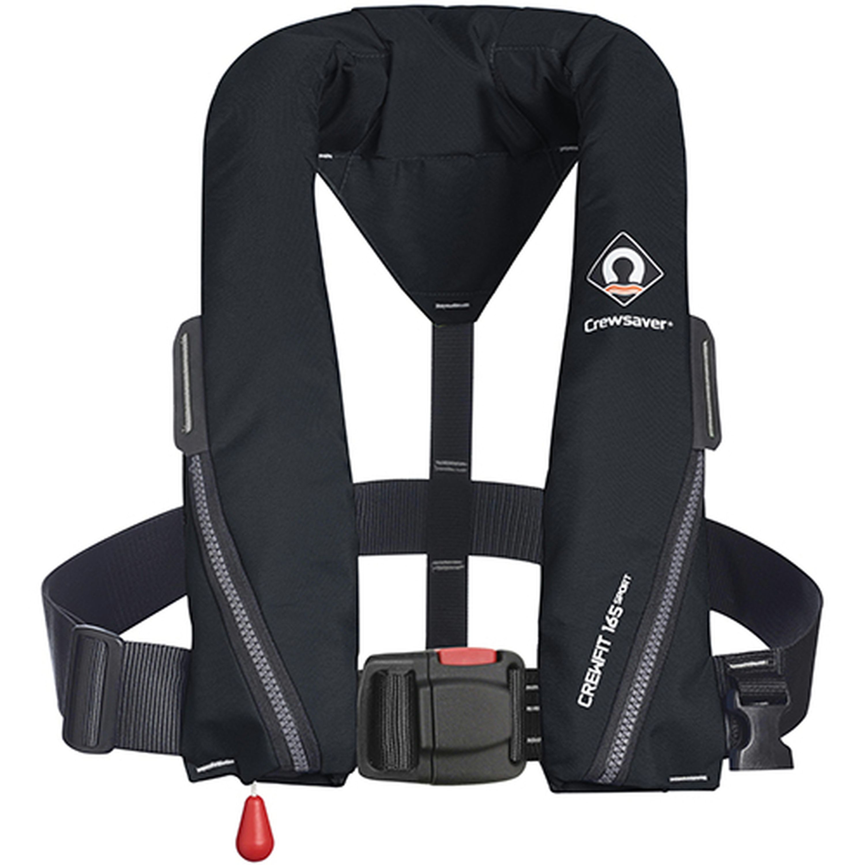 Crewfit Sport 165N Manual Non Harness AUS - Black