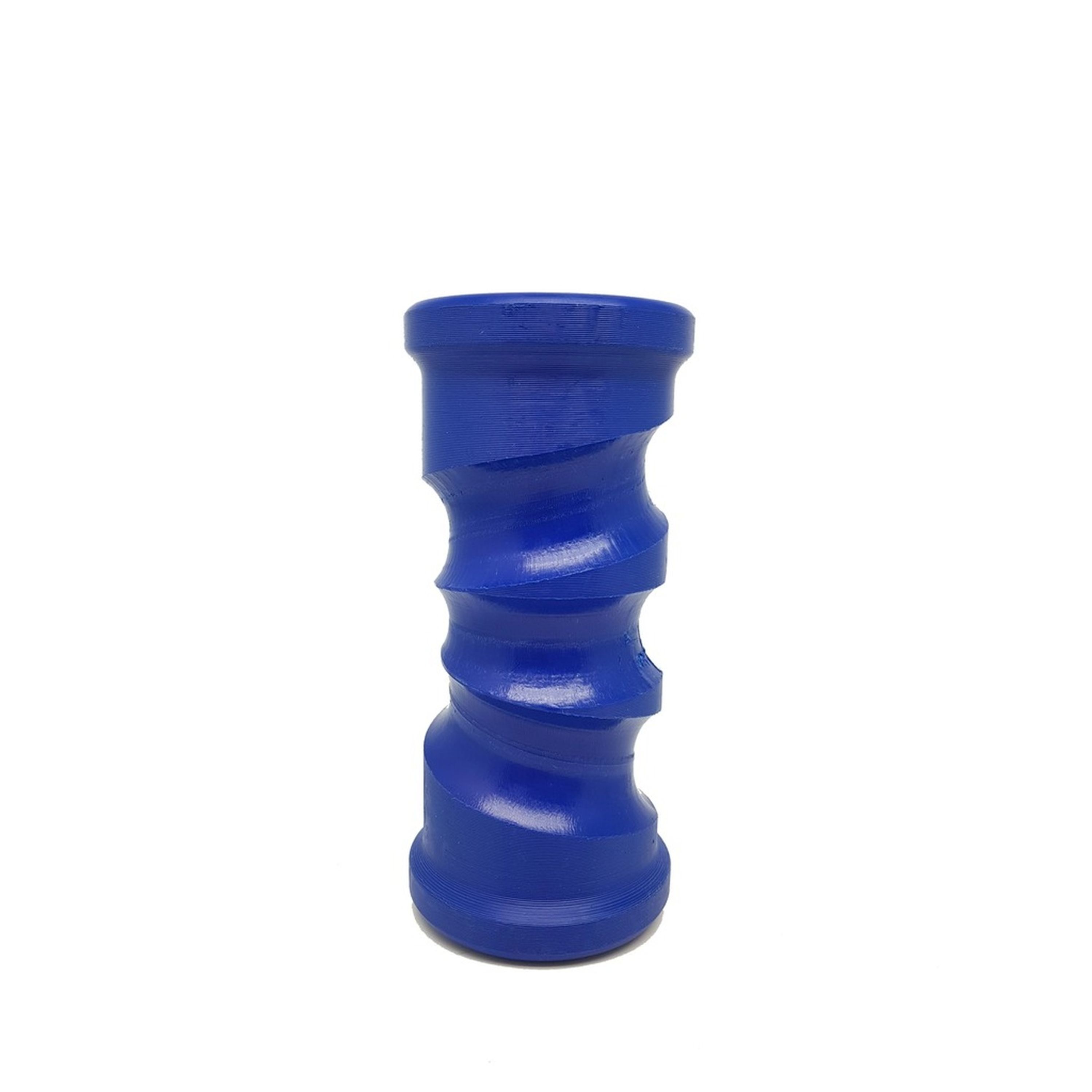 6in Self Centering Blue Roller with 17mm Bore