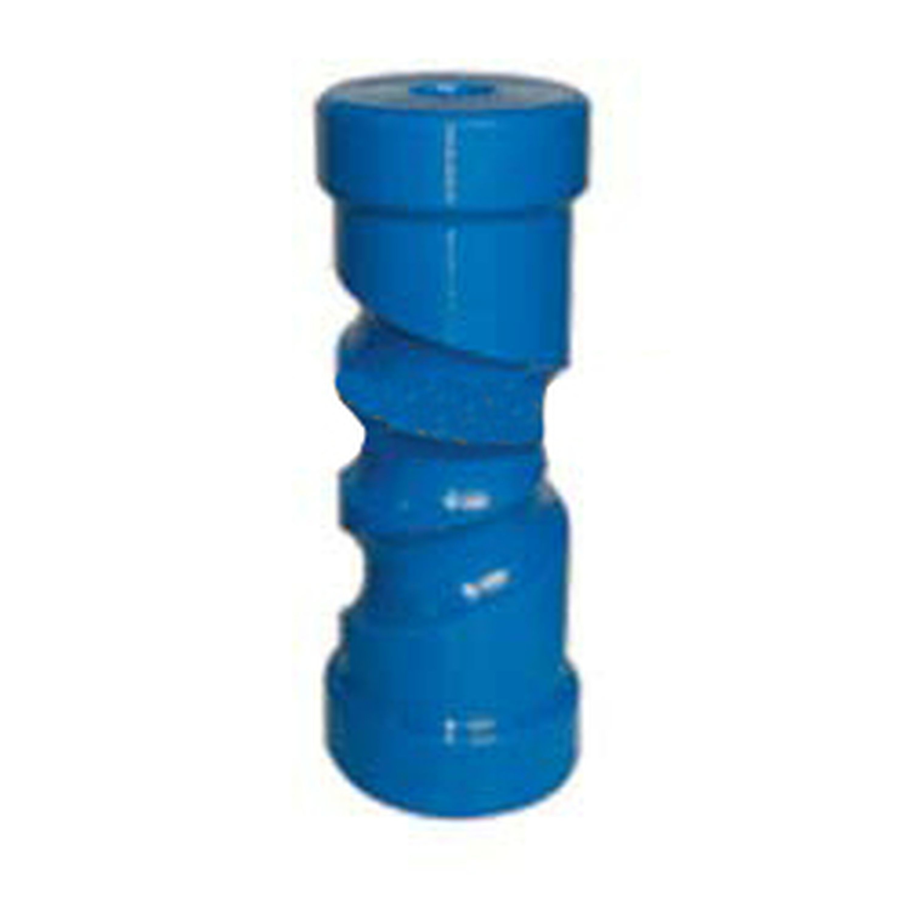 8in Self Centering Blue Roller with 17mm Bore