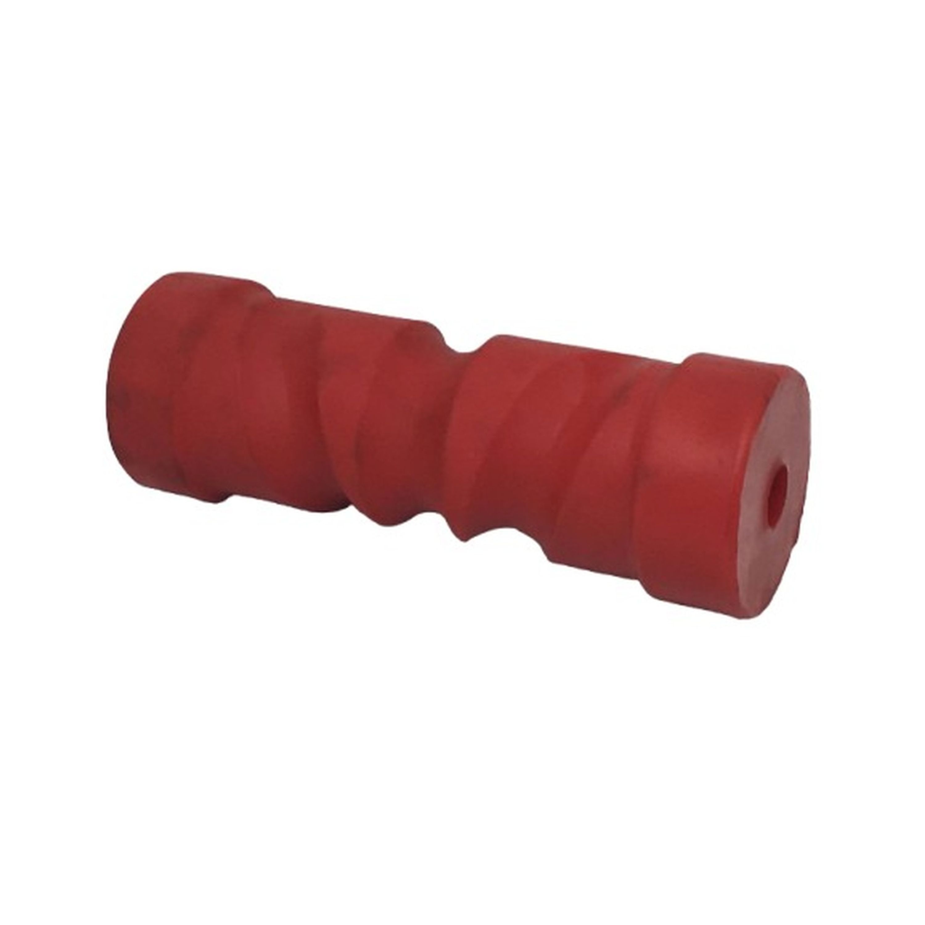 8in Self Centering Red Roller with 17mm Bore