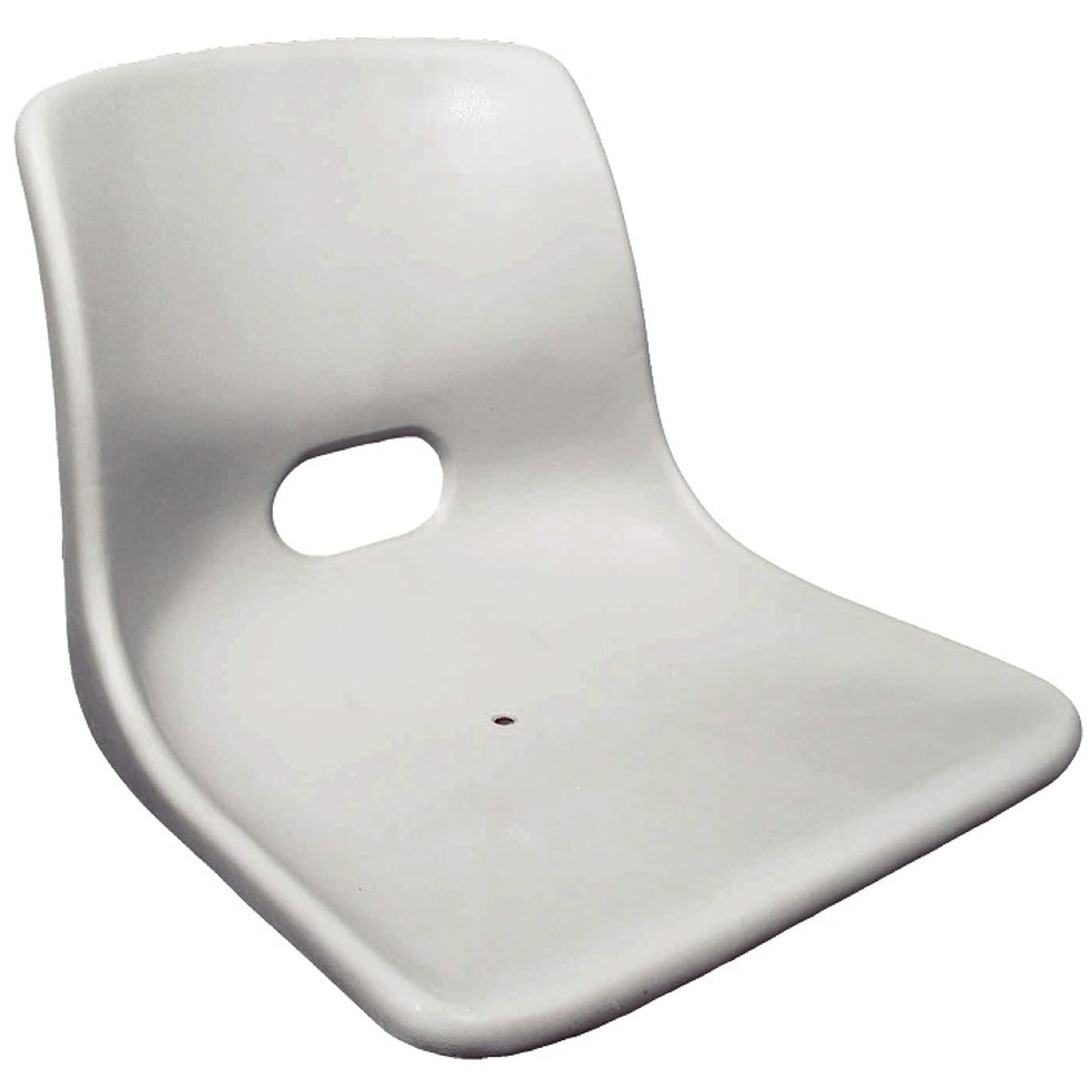 Basic Boat Seats - Grey Polypropylene Economy