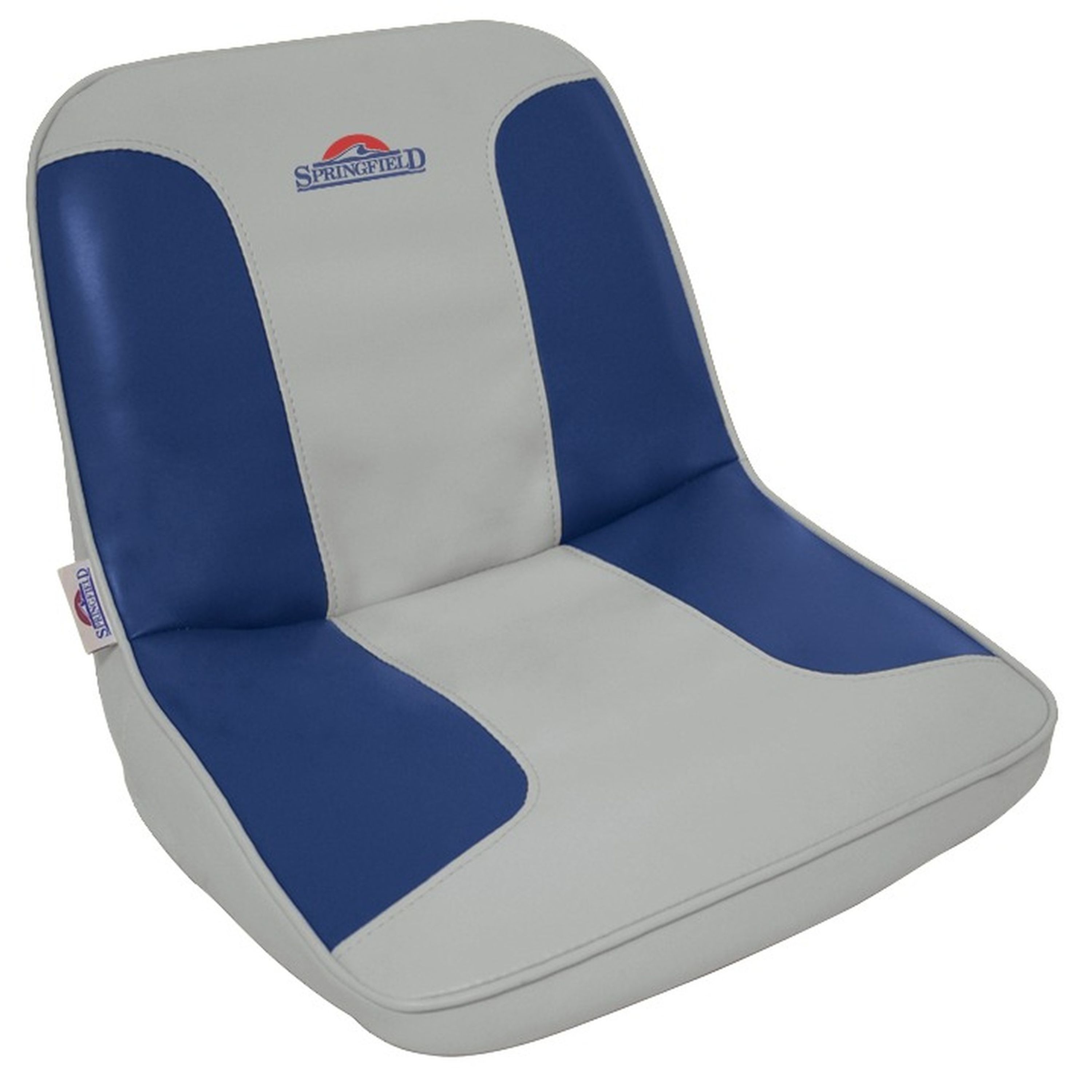 Basic Boat Seats - Blue/Grey Cushioned