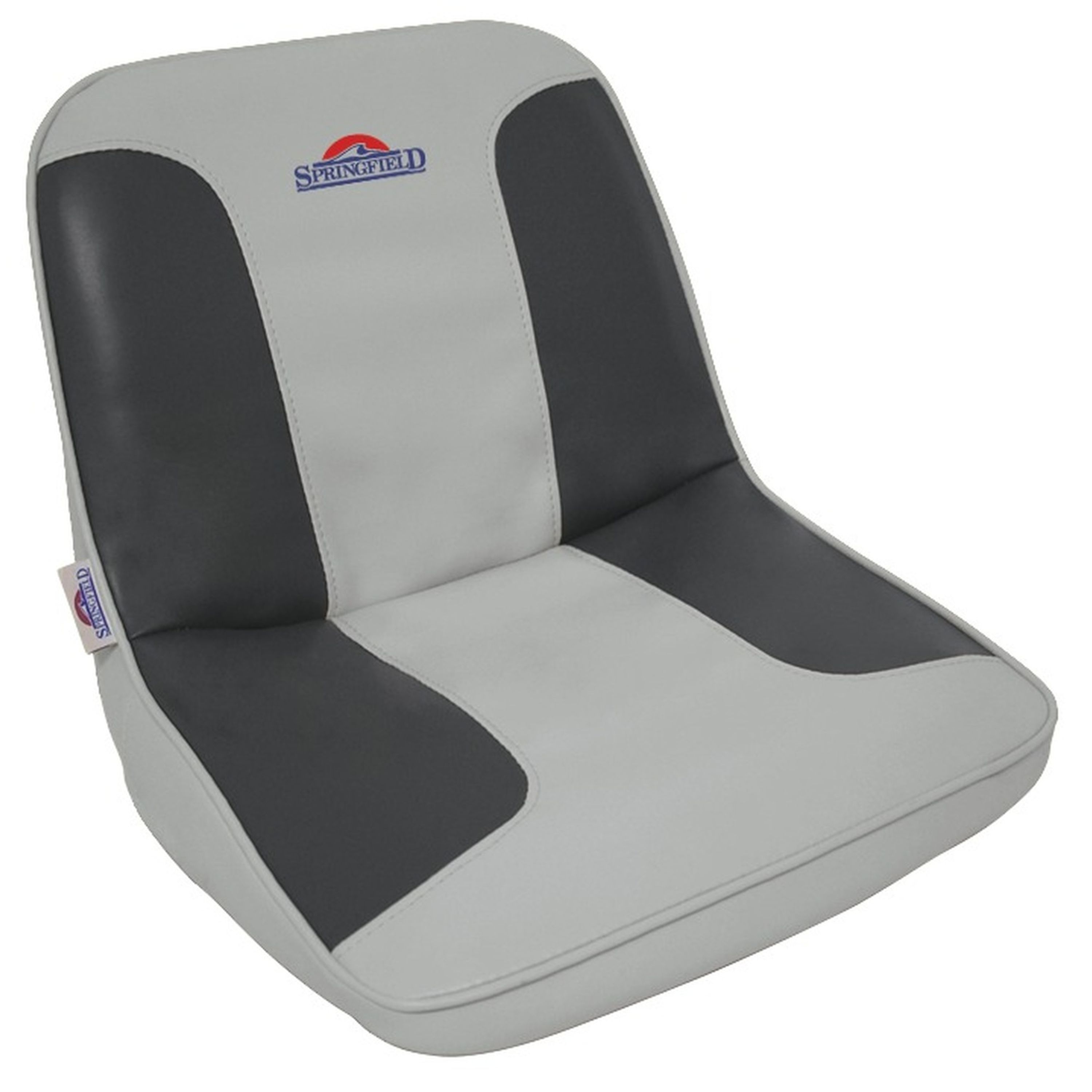 Basic Boat Seats - Grey/Charcoal Cushioned