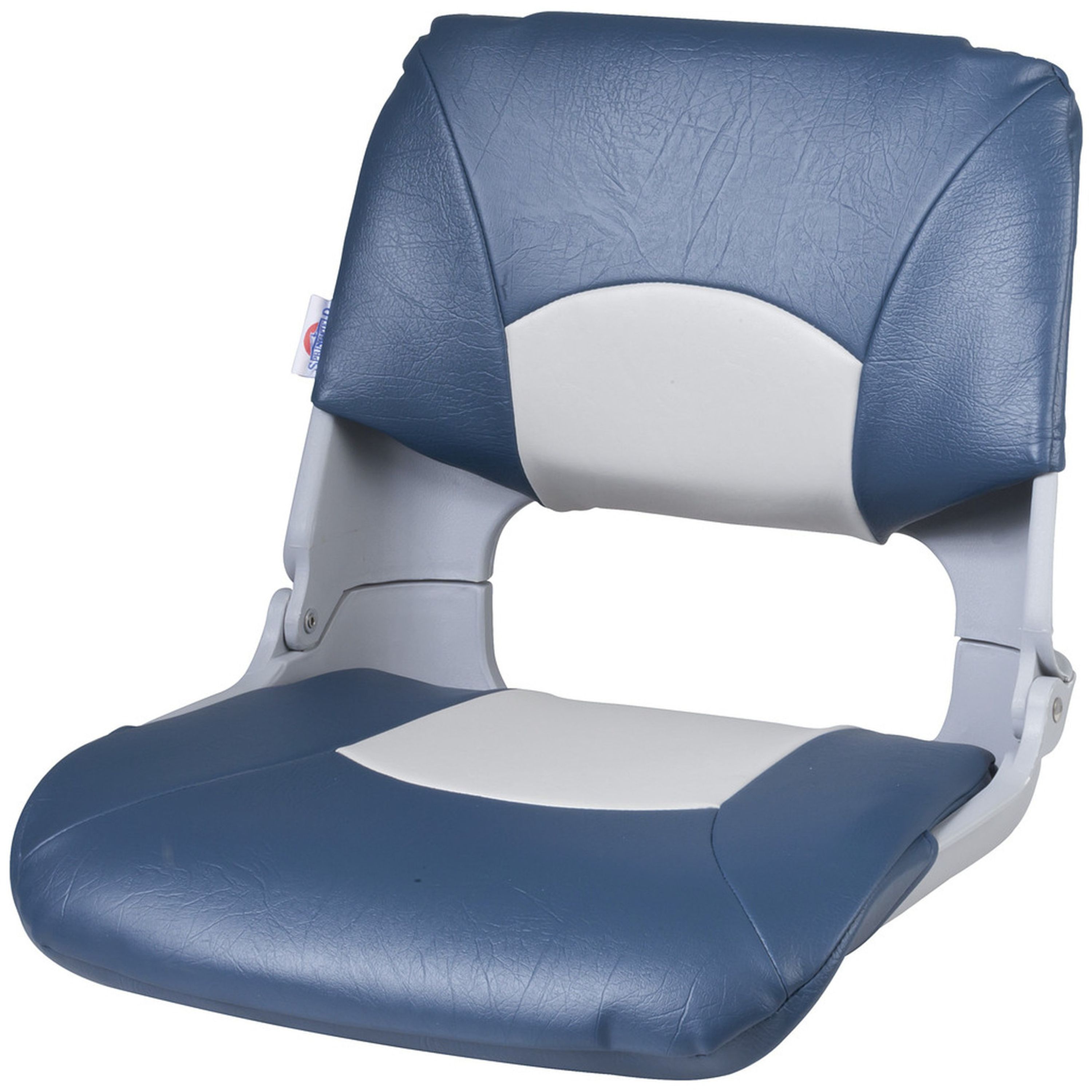 Skipper Boat Seat - Blue/Grey