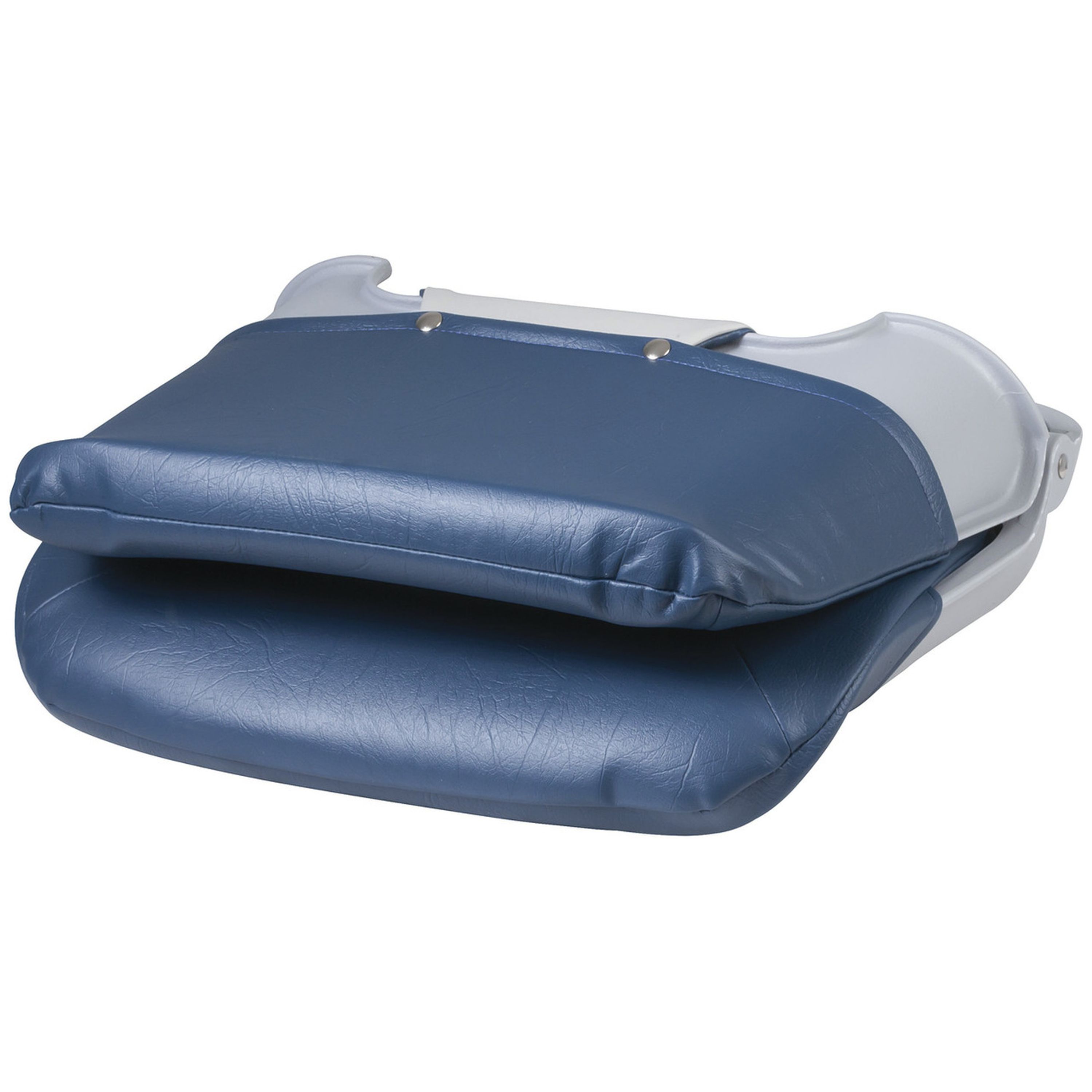 Skipper Boat Seat - Blue/Grey