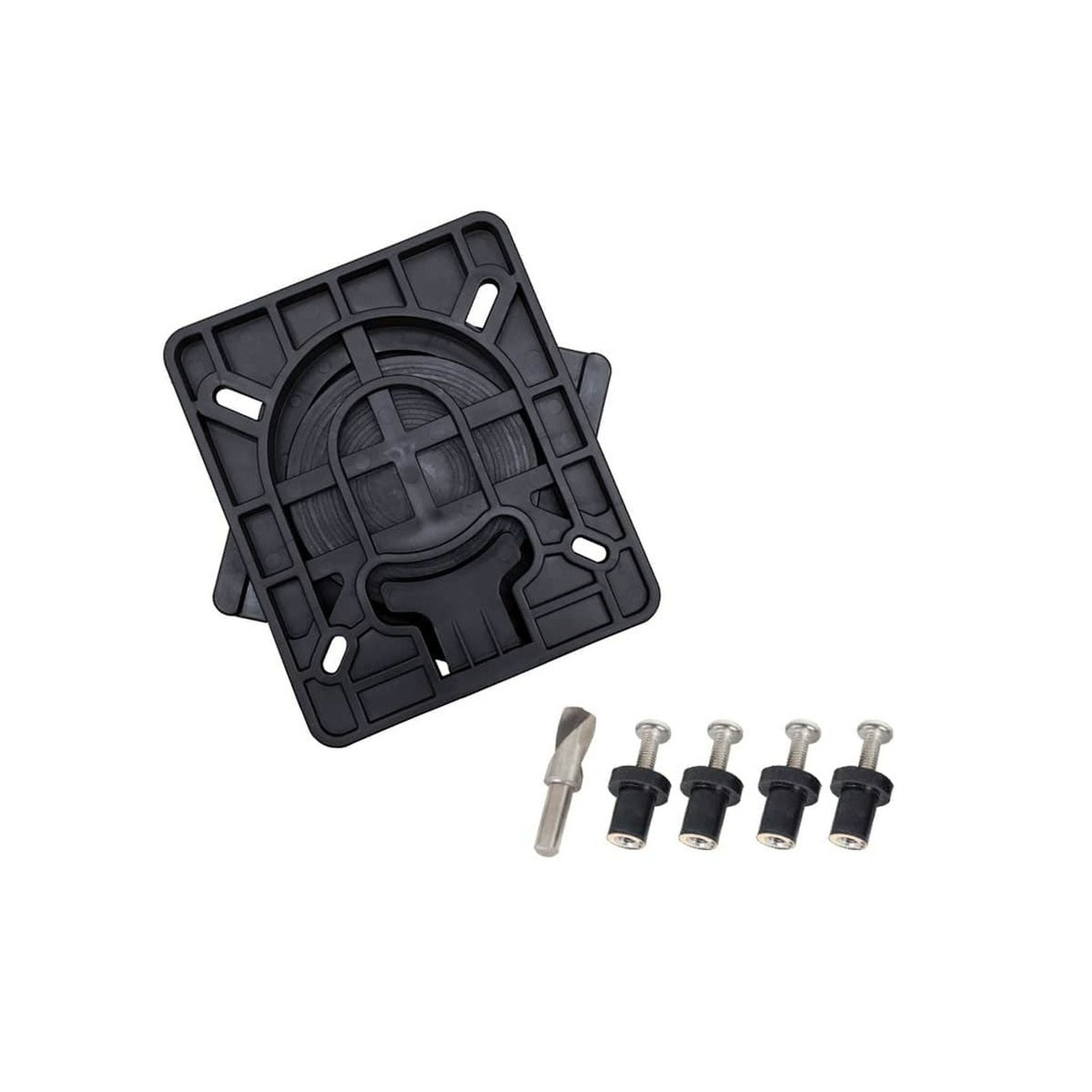 Titan Swivel Top and Base Swivel Seat Kit with Screws and Drill Bit