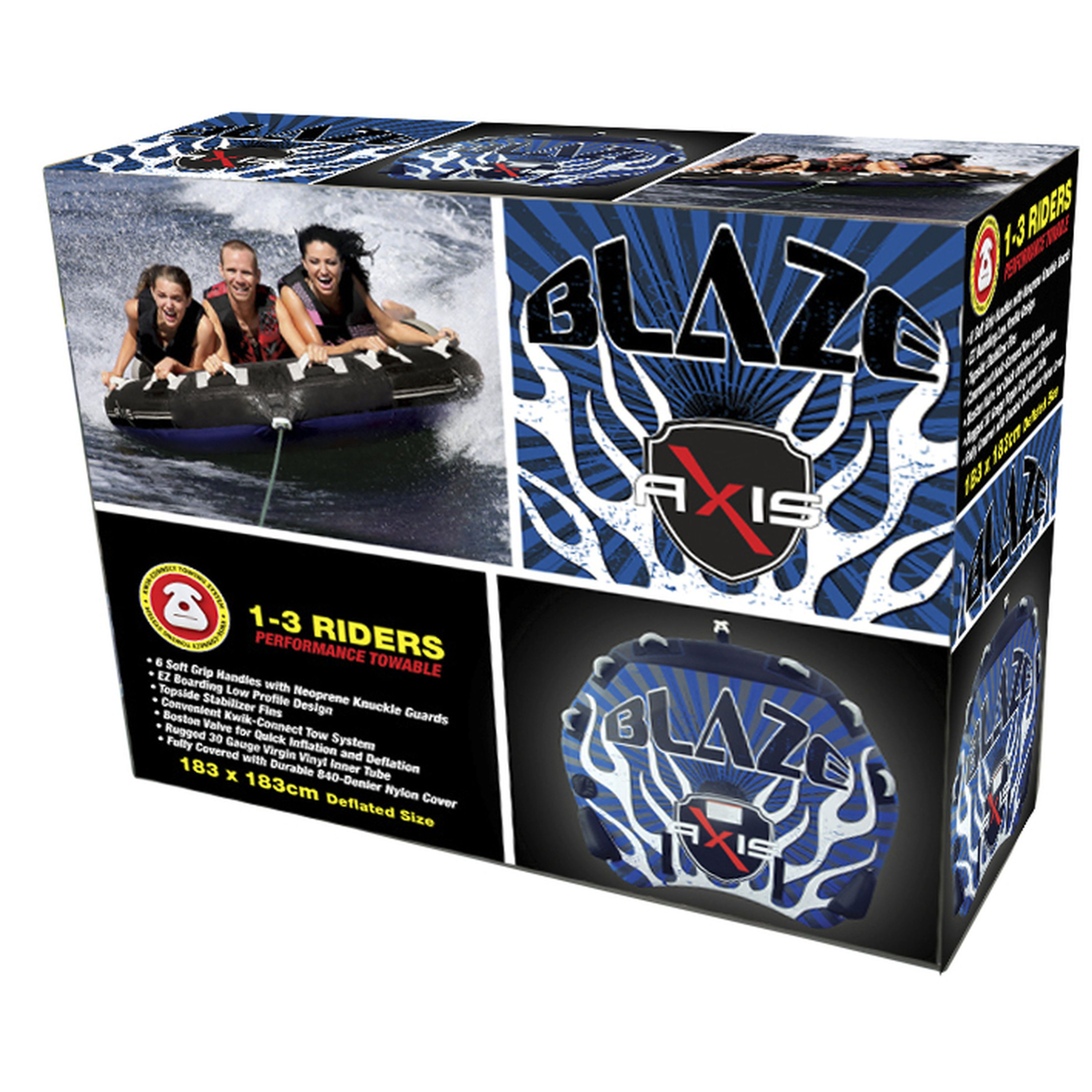 Axis Blaze Tapered Ski Tube for 1-3 Persons