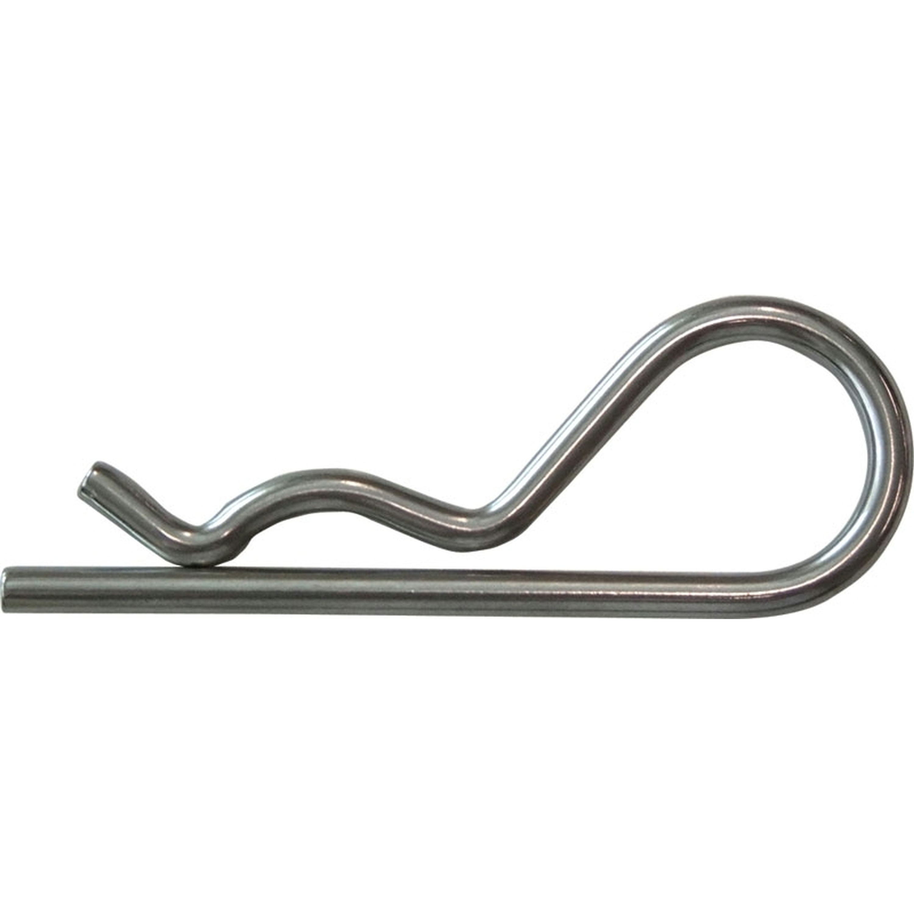 R Clip 316 Stainless Steel 3.0mm Wire 70mm Long