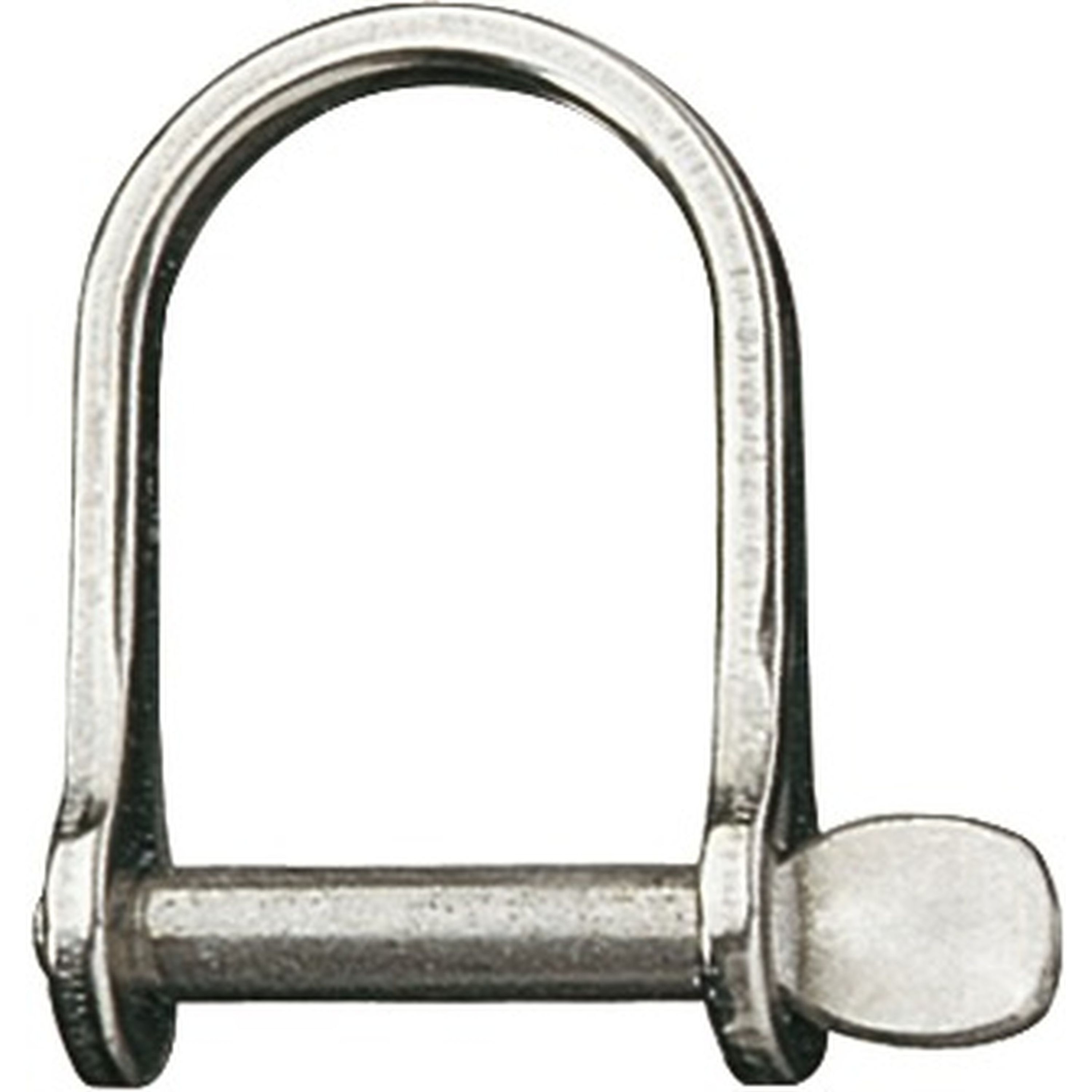 Wide Aperture D Shackle - 6mm Pin 24mm Wide Throat 32mm