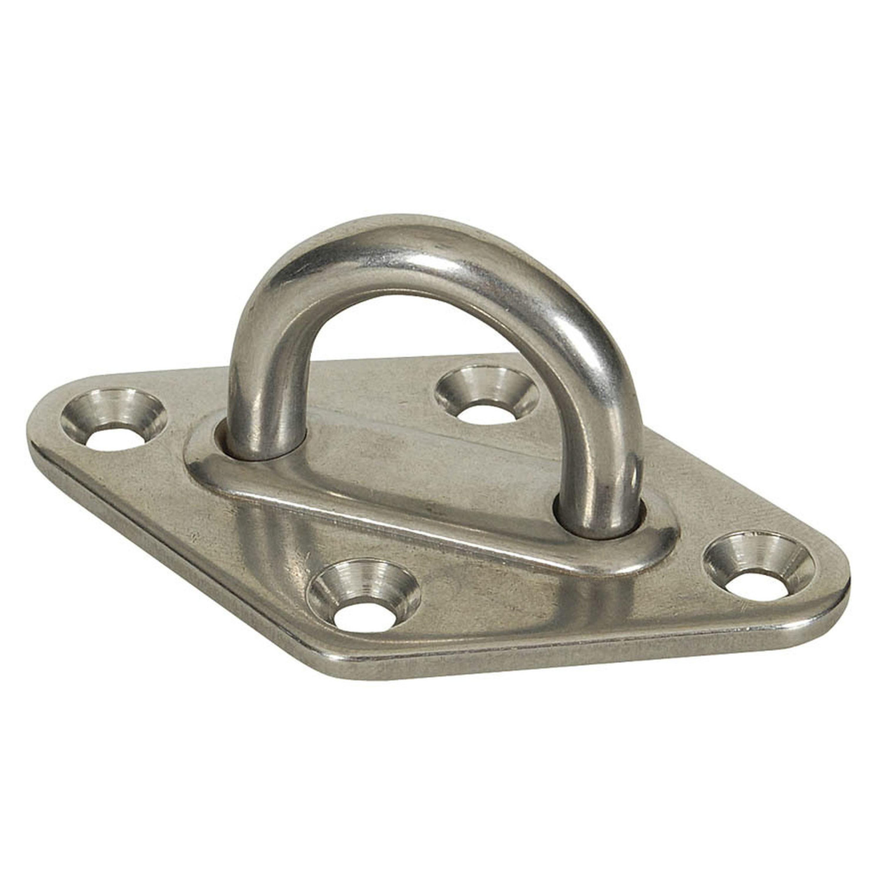 Diamond 6mm Stainless Steel Eye Pad