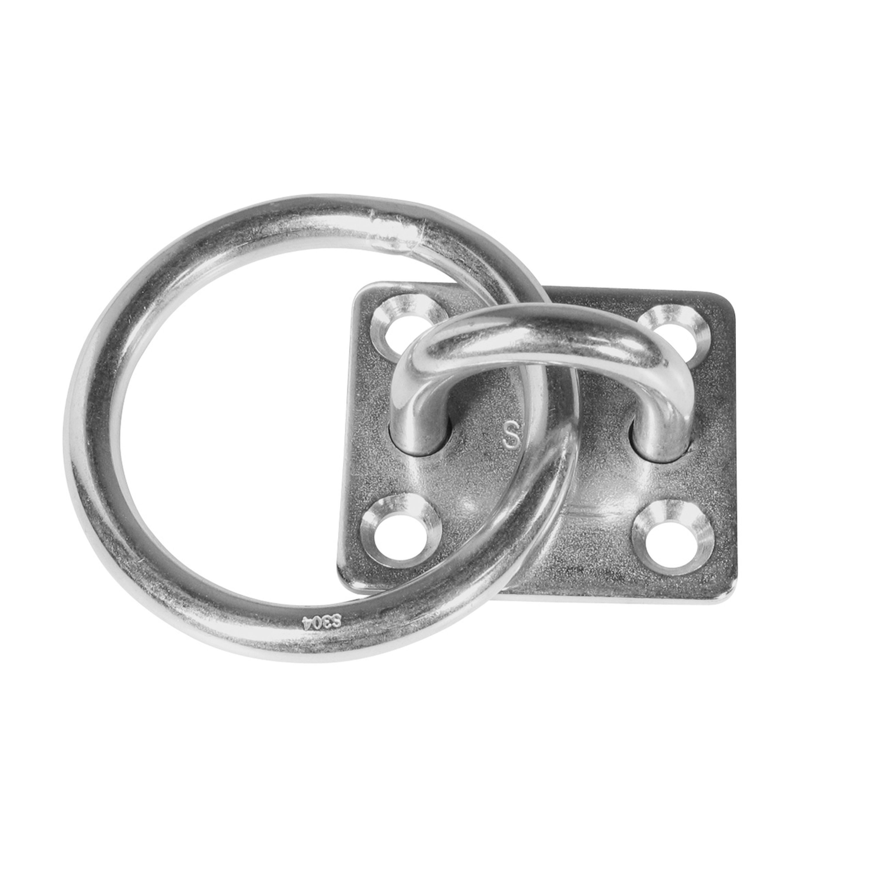 Rectangular 8mm Eye Pad with Ring