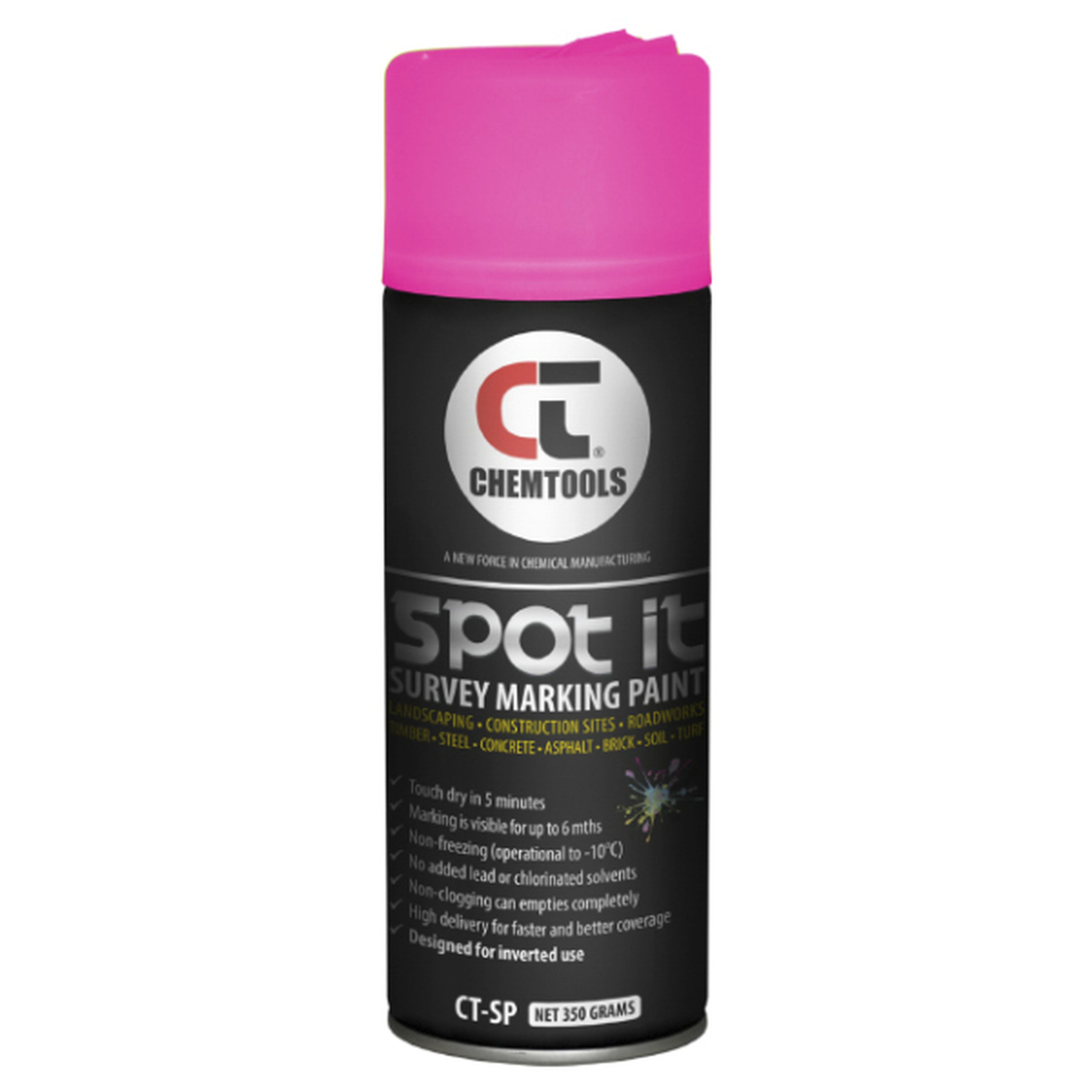 SPOT IT Fluro Pink Survey Marking Paint